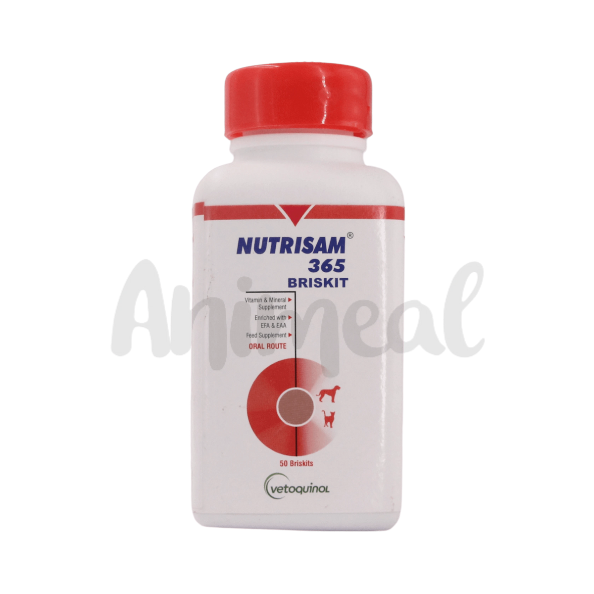 NUTRISAM 365 BRISKIT TABLET - Animeal