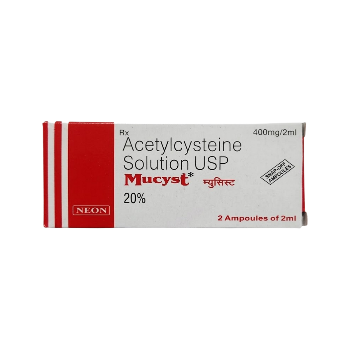 Neon Mucyst Injection for Dogs and Cats, 2ml - Animeal