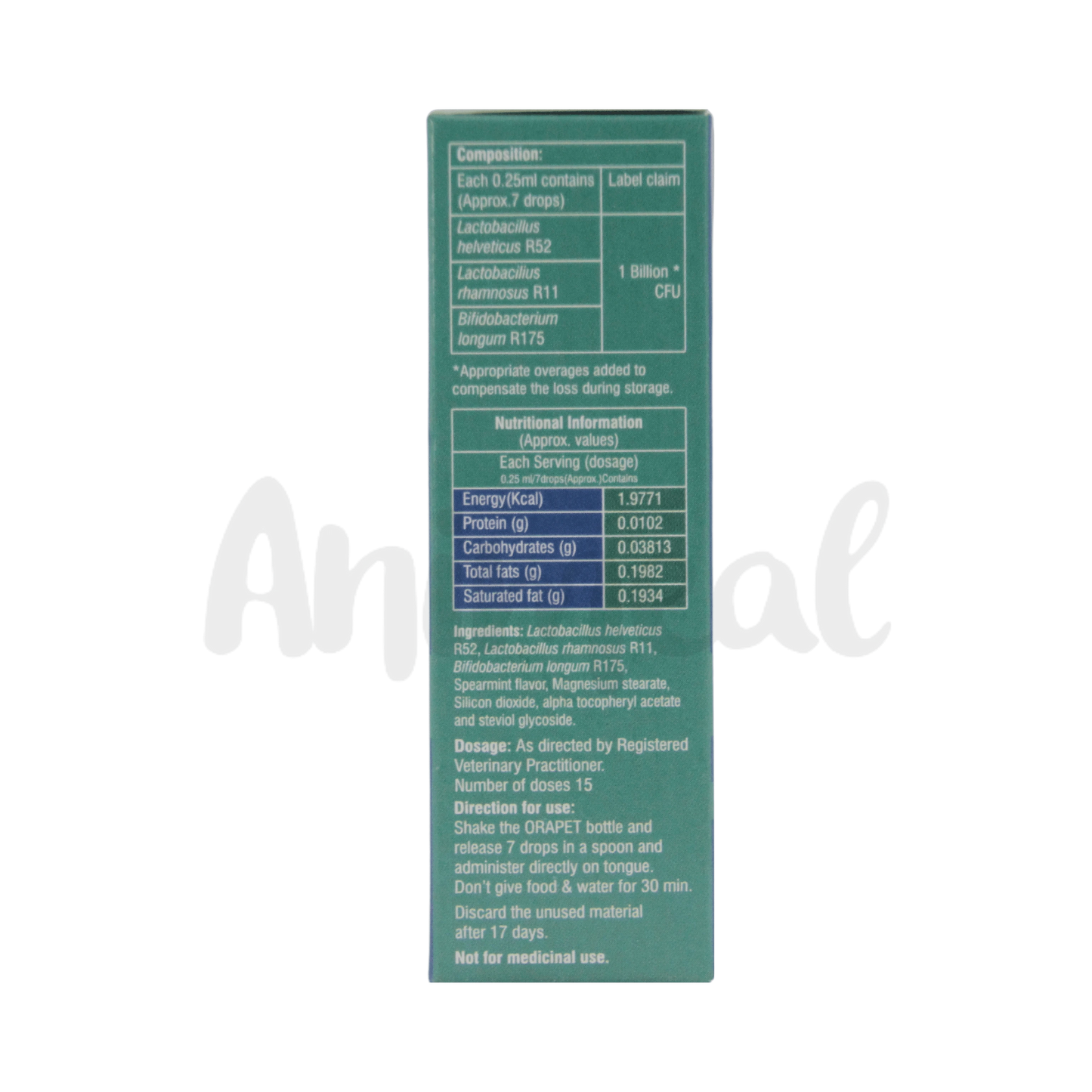 ORAPET DENTAL DROP - Animeal