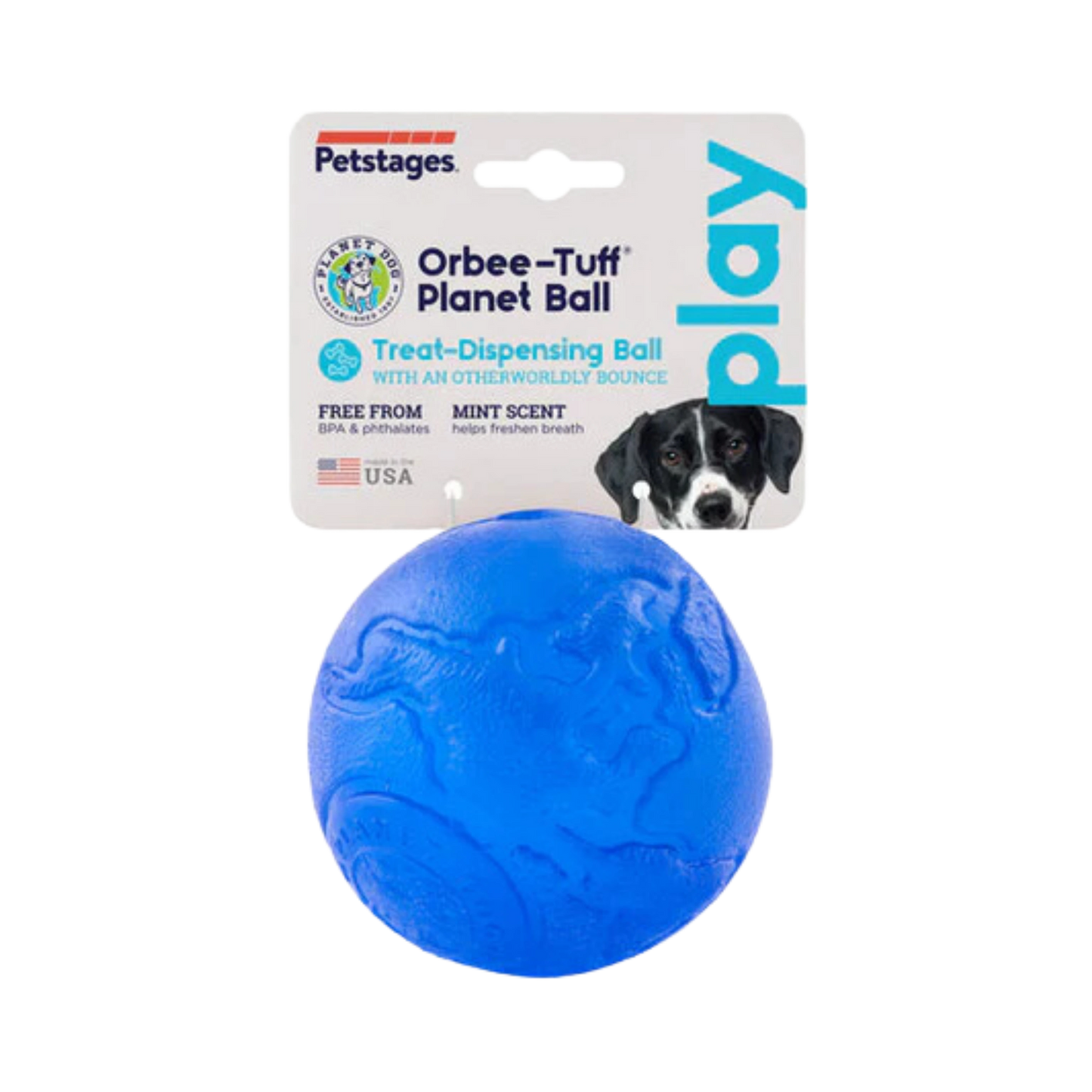 ORBEE TUFF PLANET BALL ROYAL BLUE - Animeal