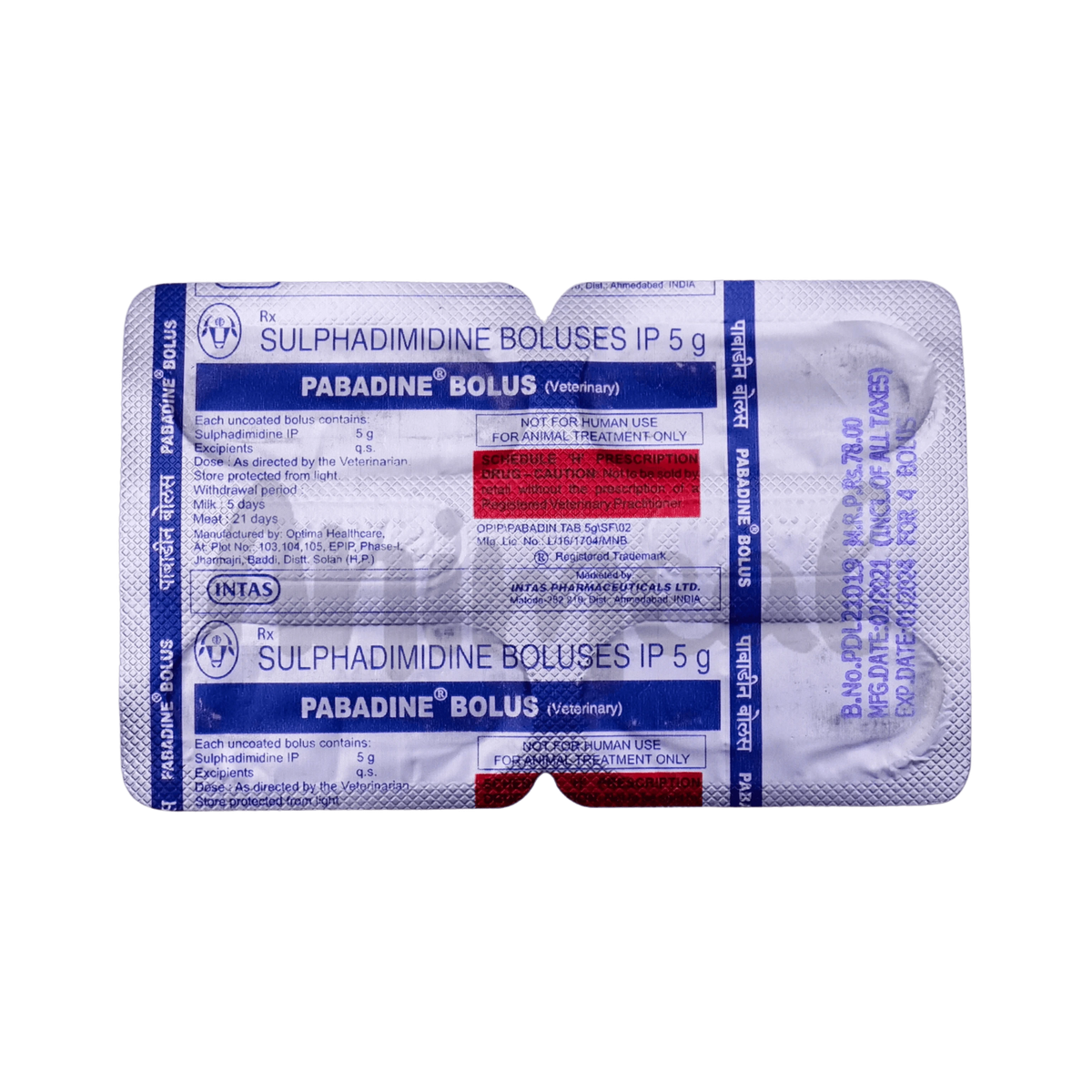 PABADINE BOLUS - Animeal