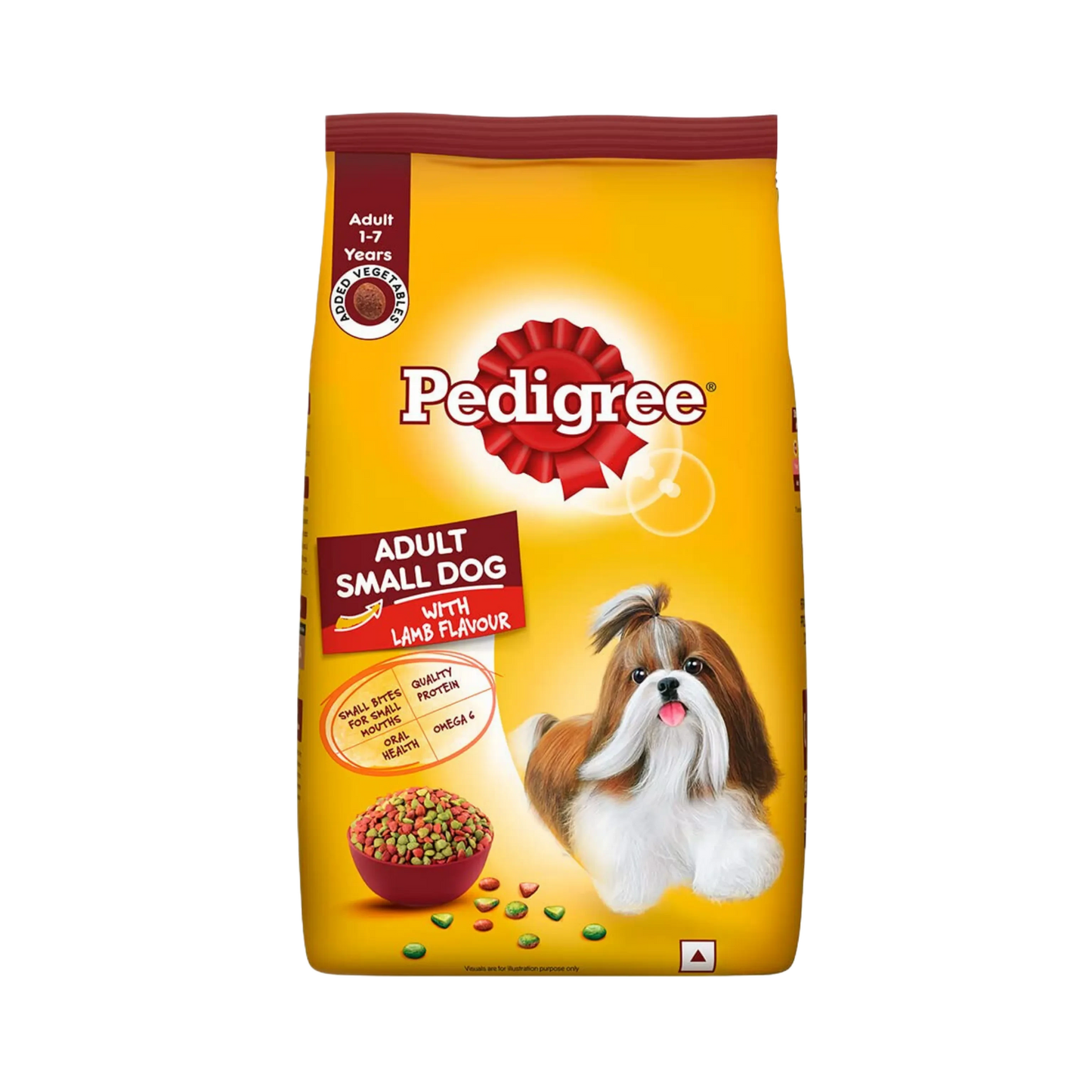PEDIGREE ADULT SD LAMB DRY FOOD (L) - Animeal