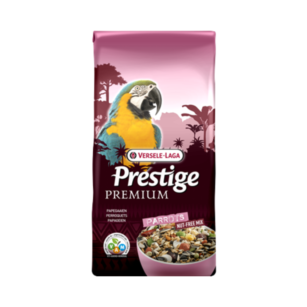 PLP PRESTIGE PREMIUM PARROT NUT FREE MIX 10KG - Animeal