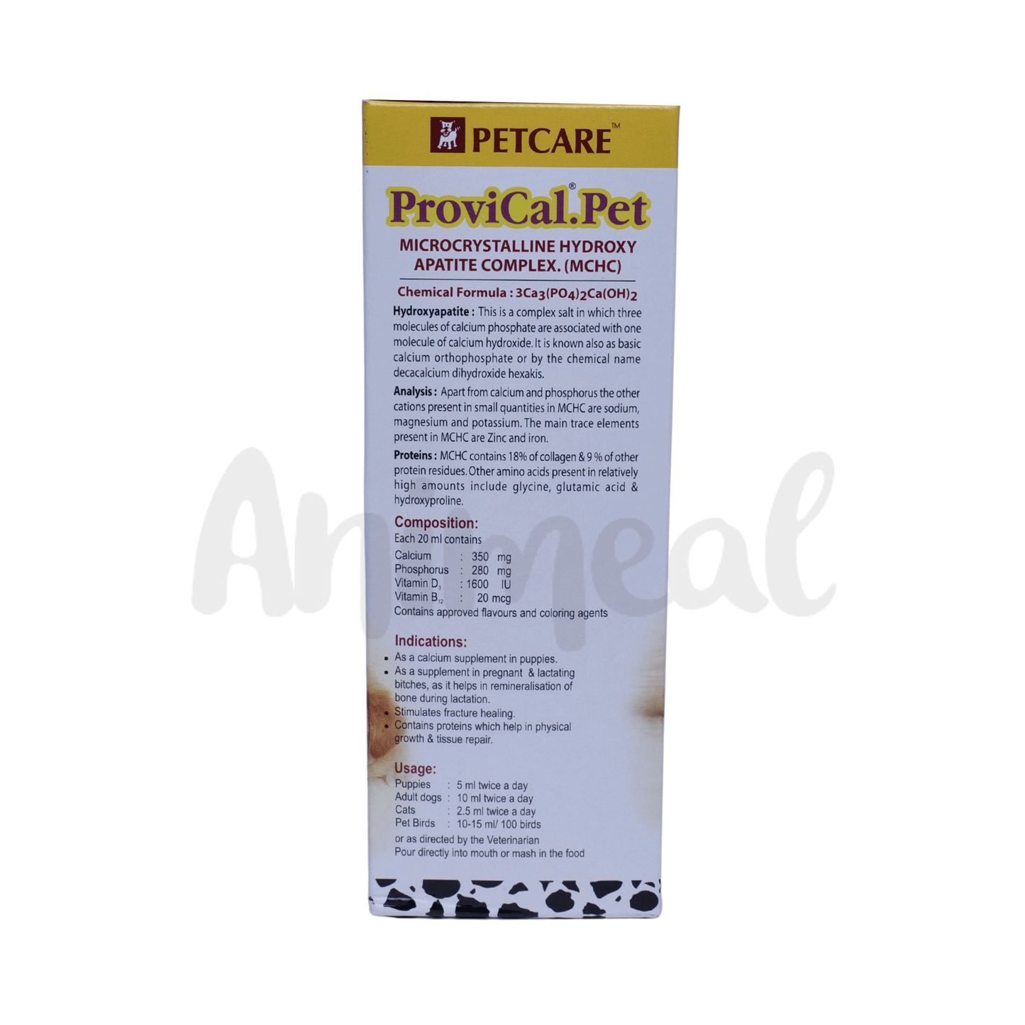 PROVICAL PET SYRUP (L) - Animeal
