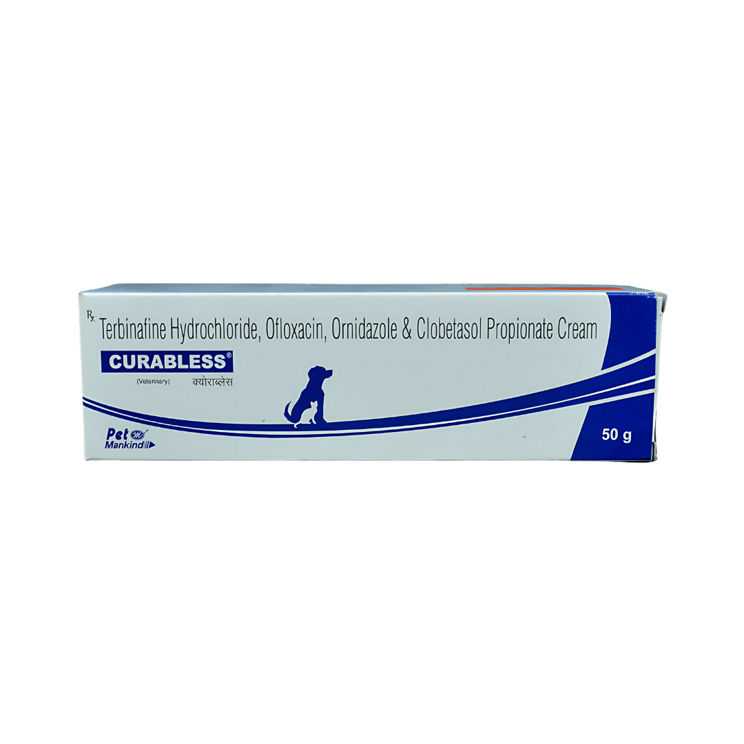 Pet Mankind Curabless Cream for Dogs and Cats, 50g - Animeal