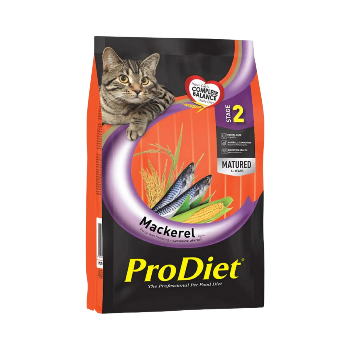 Prodiet Adult Mackerel Dry Cat Food, 500g - Animeal