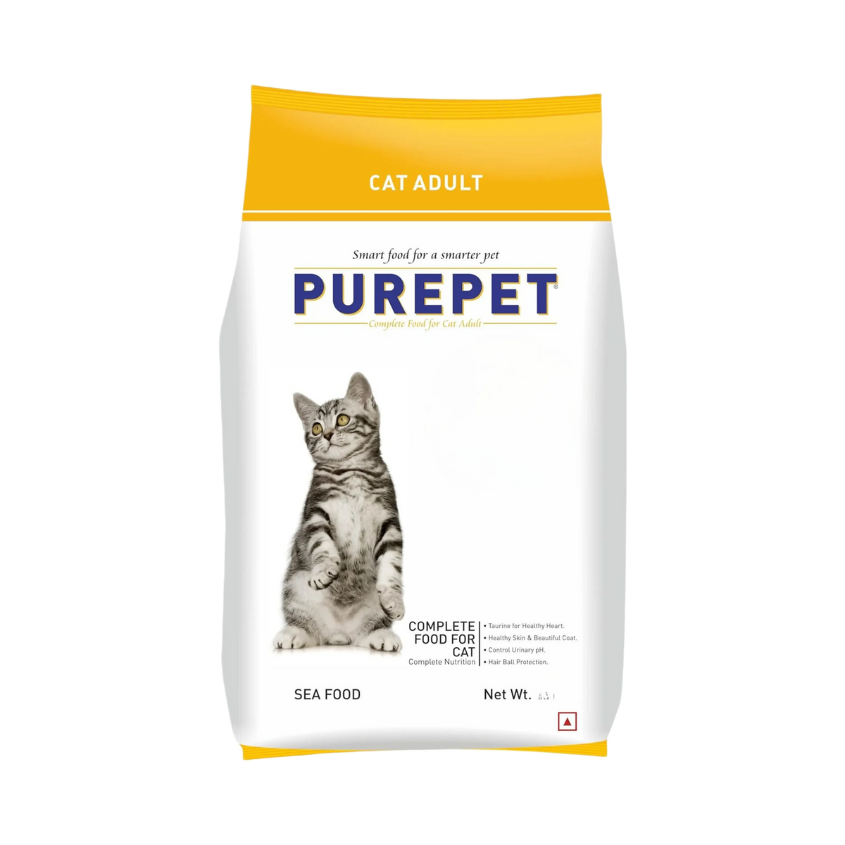 Purepet Seafood Dry Cat Food, 1.2kg - Animeal