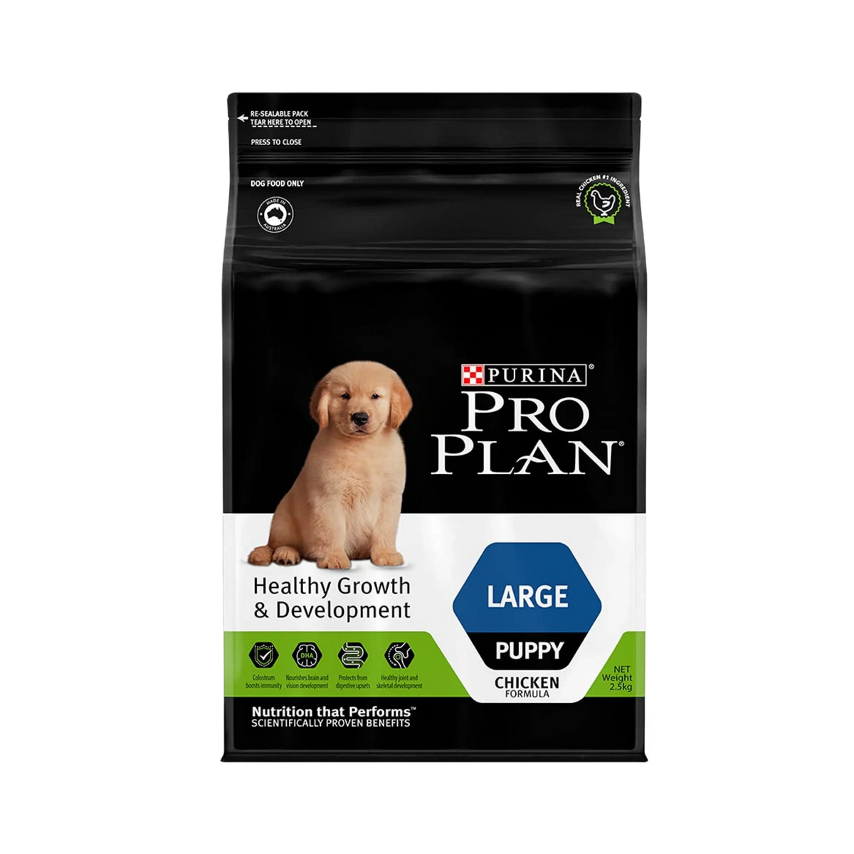 Purina Pro Plan Large Puppy Chicken Dry Dog Food, 3kg - Animeal