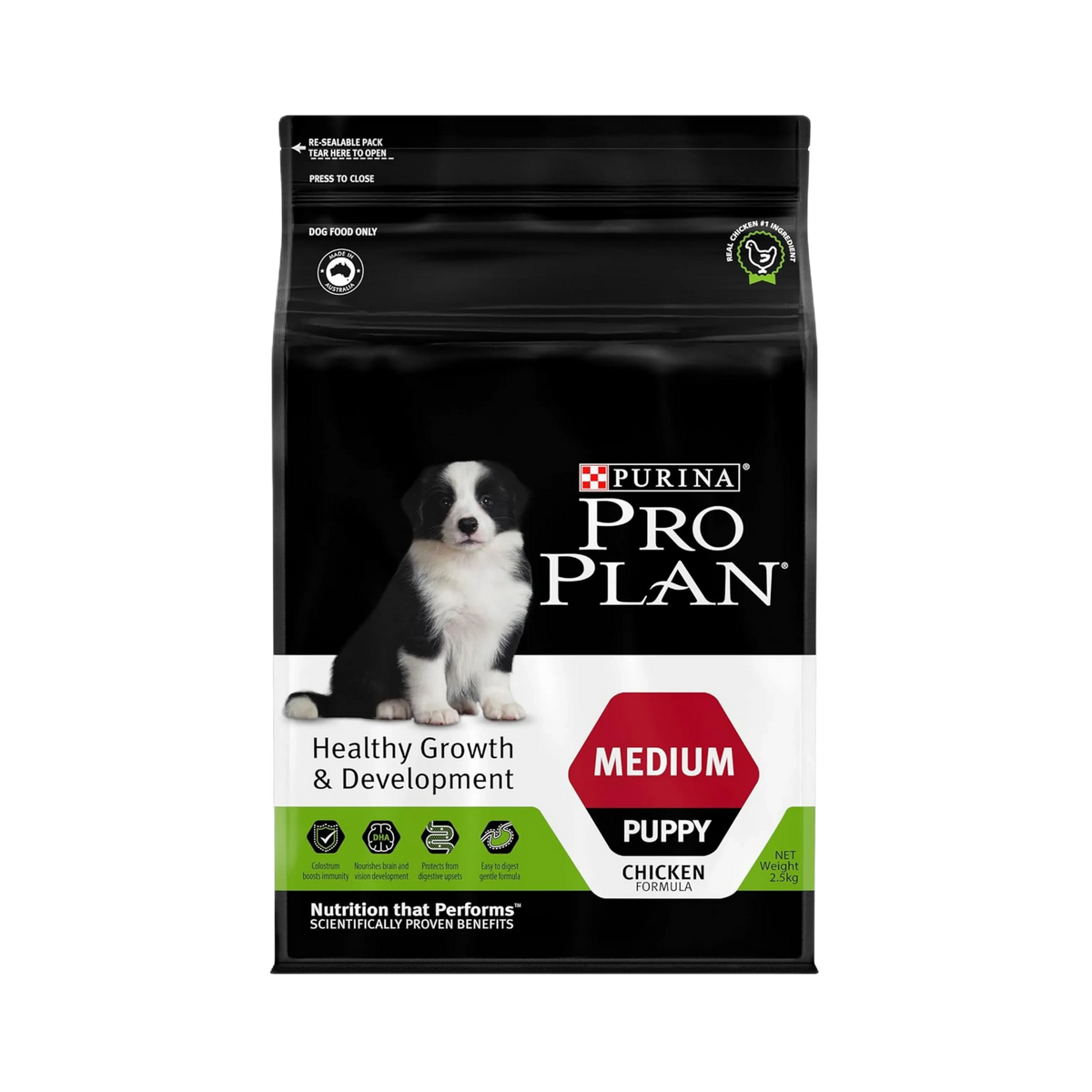 Purina Pro Plan Medium Puppy Chicken Dry Dog Food, 3kg - Animeal