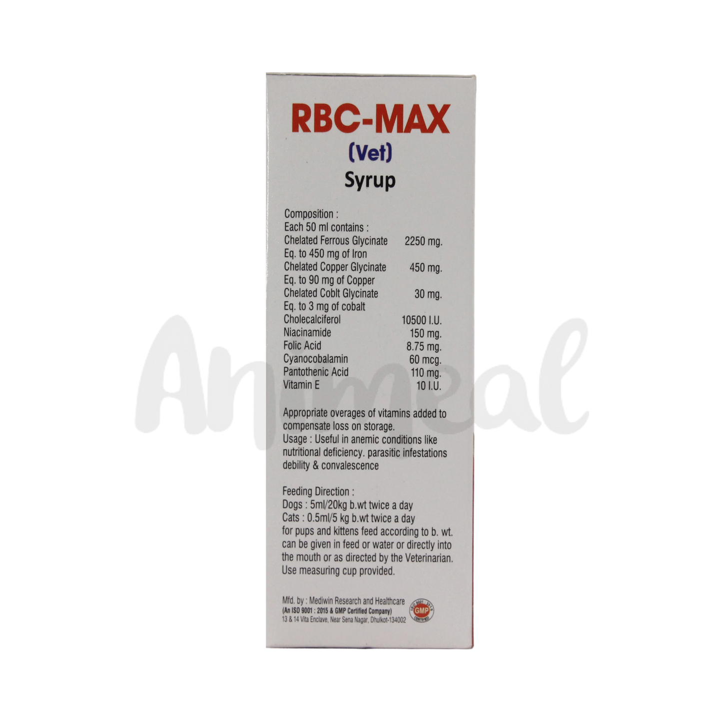 RBC MAX SYRUP - Animeal