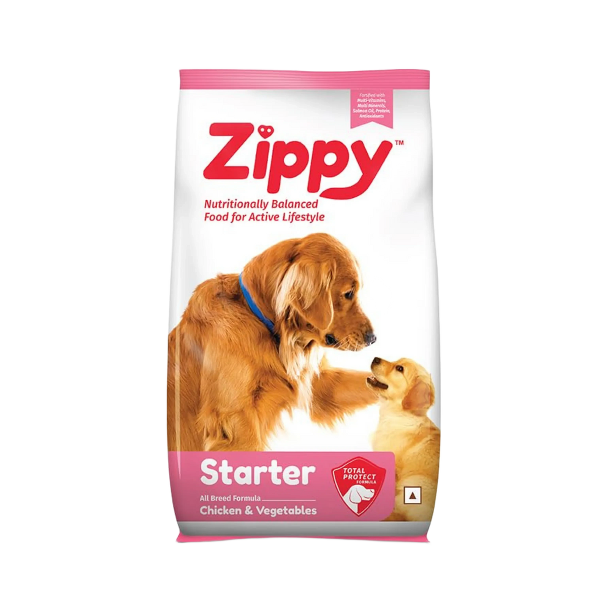 Rossari Zippy Starter Chicken and Vegetables Dry Dog Food, 1.2kg - Animeal