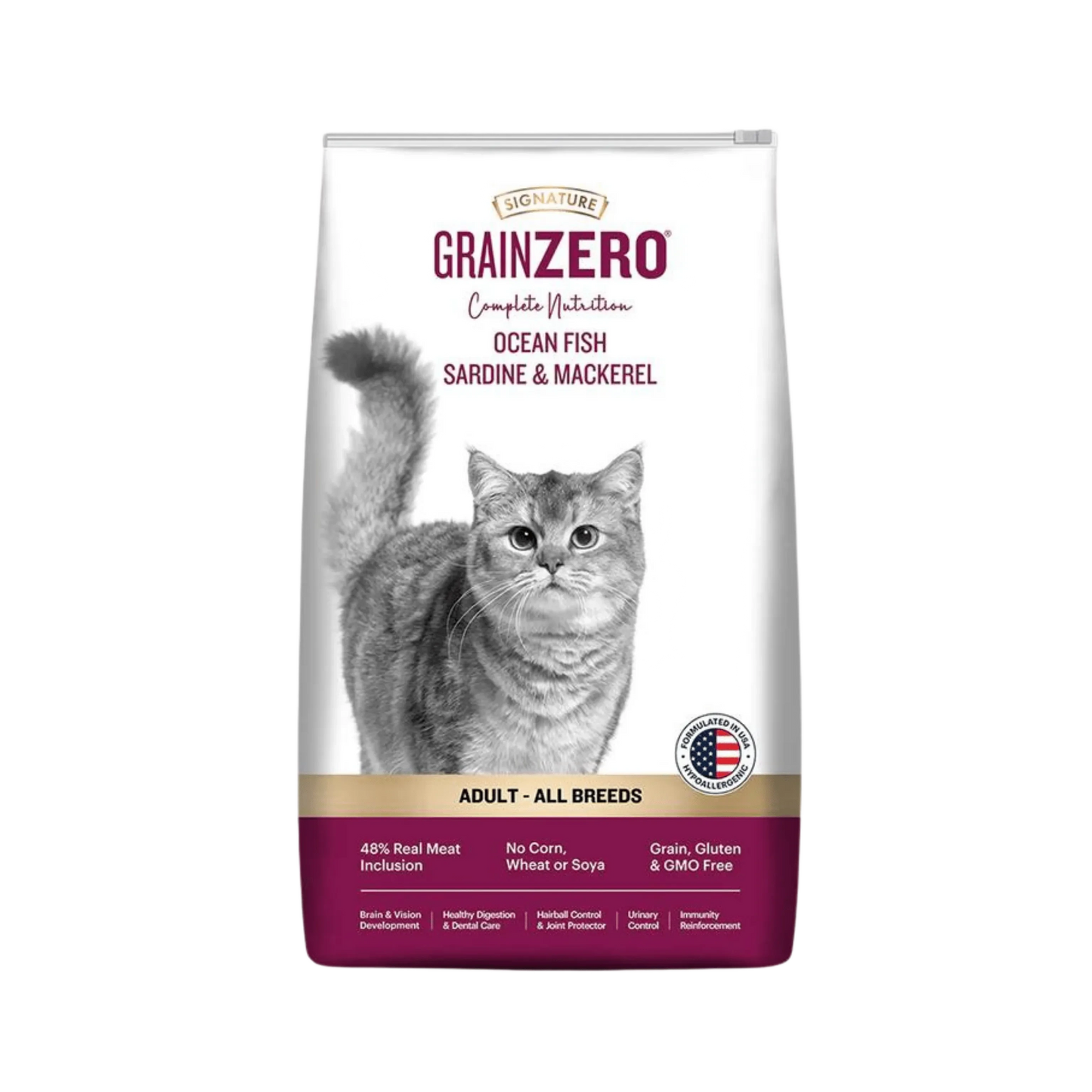 SIGNATURE GRAIN ZERO CAT ADULT - Animeal