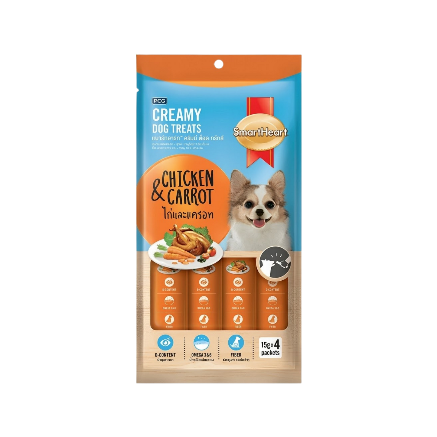 SMART HEART TREAT CHIC & CARROT - Animeal