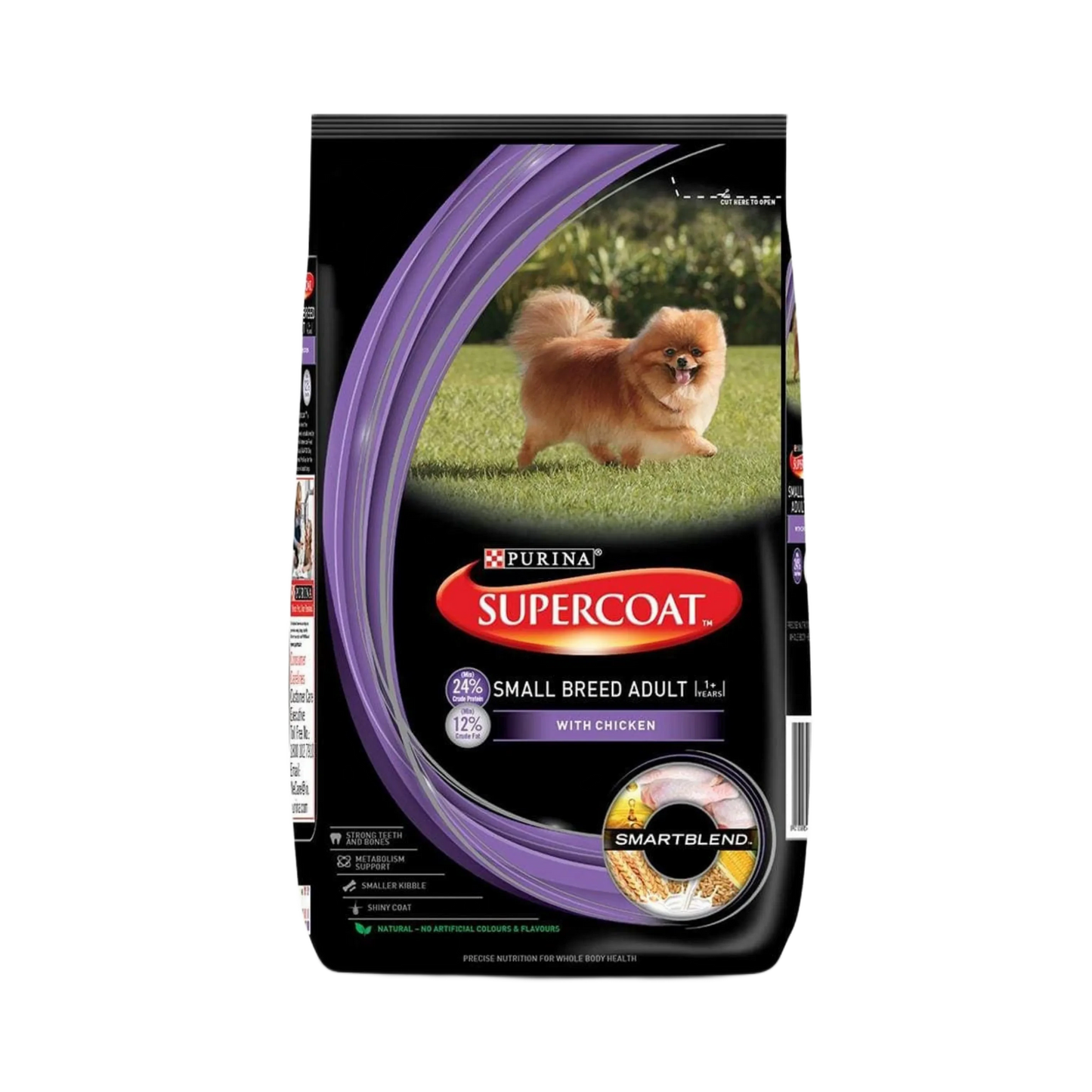 SUPERCOAT ADULT SMALL BREED CHIC DRY FOOD - Animeal