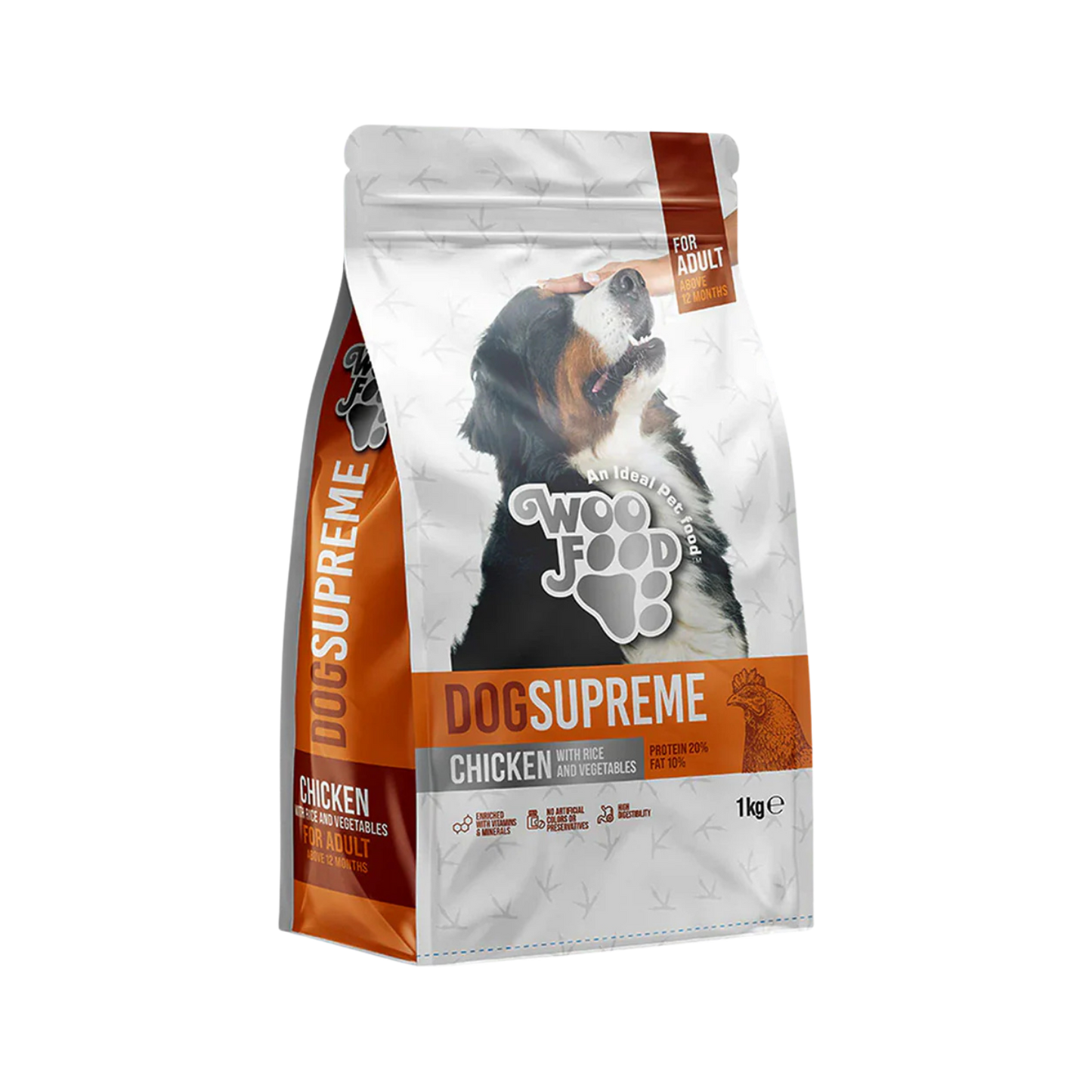 SUPREME ADULT CHICKEN DOG DRY FOOD - Animeal