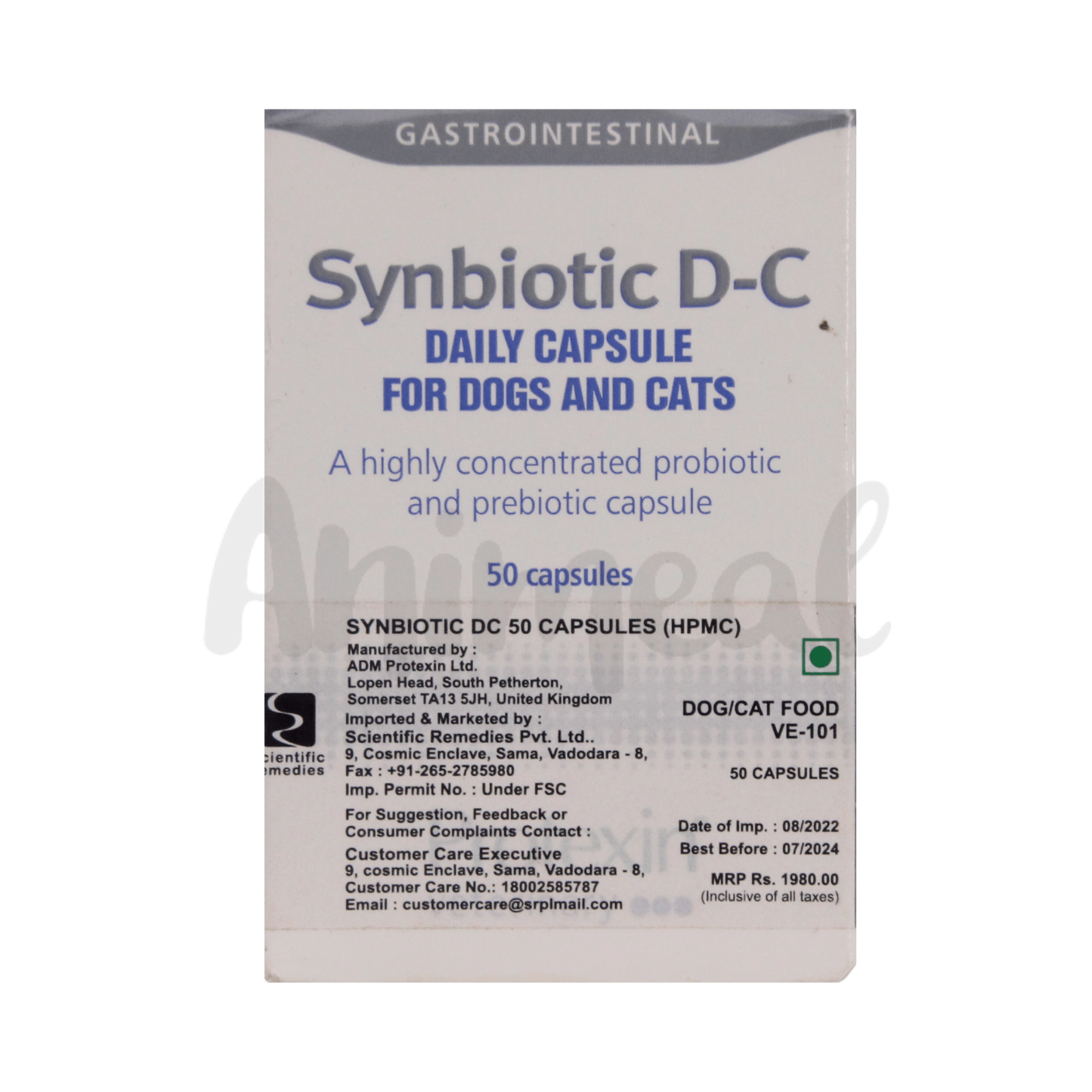 SYNBIOTIC DC CAPSULE - Animeal