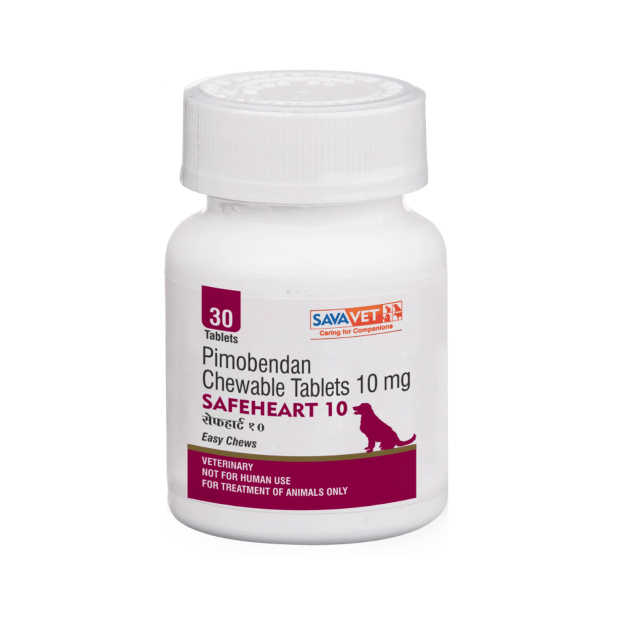 Sava Vet Safeheart 10 Tablet for Dogs, 30 Tablets - Animeal