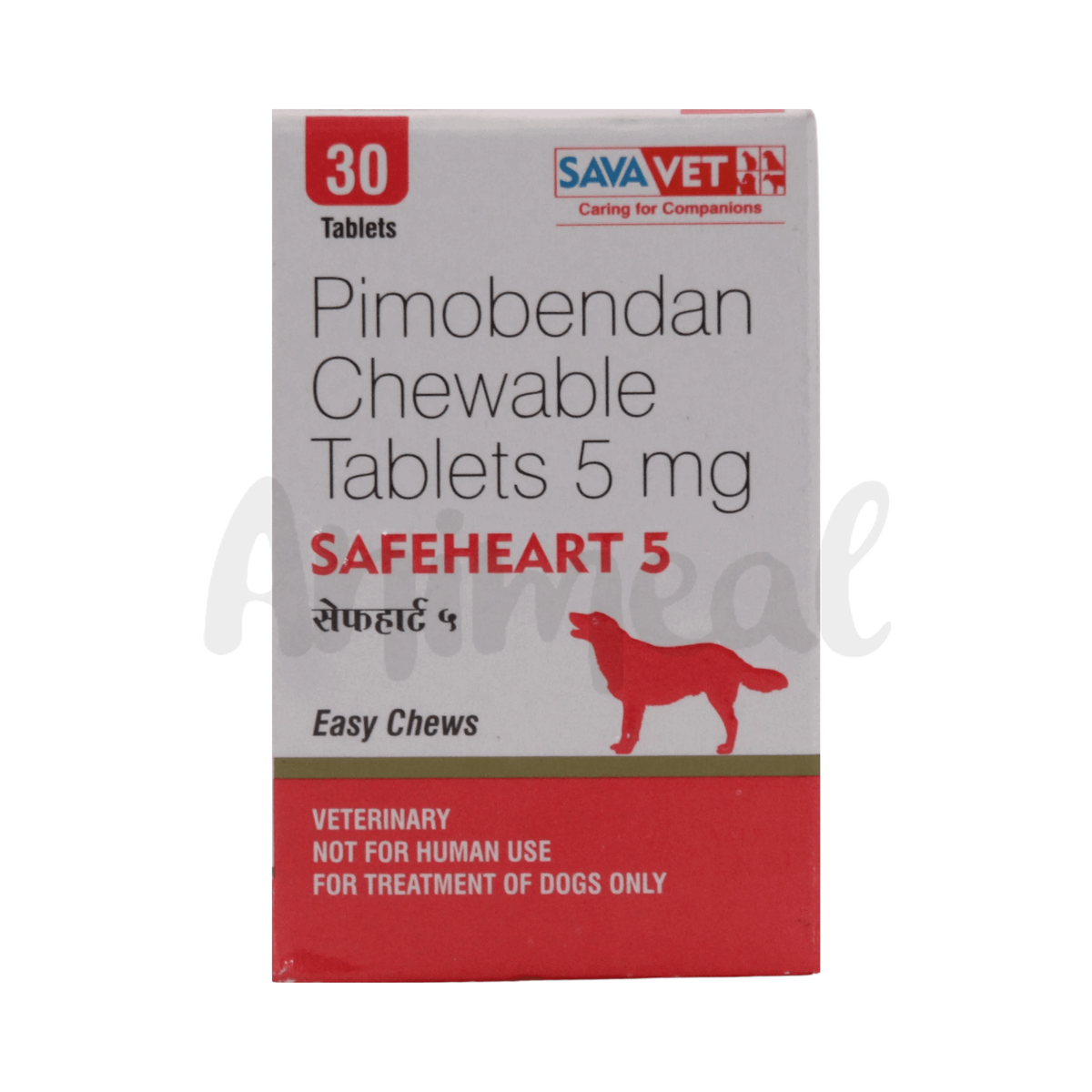 Sava Vet Safeheart 5 Tablet for Dogs, 30 Tablets - Animeal