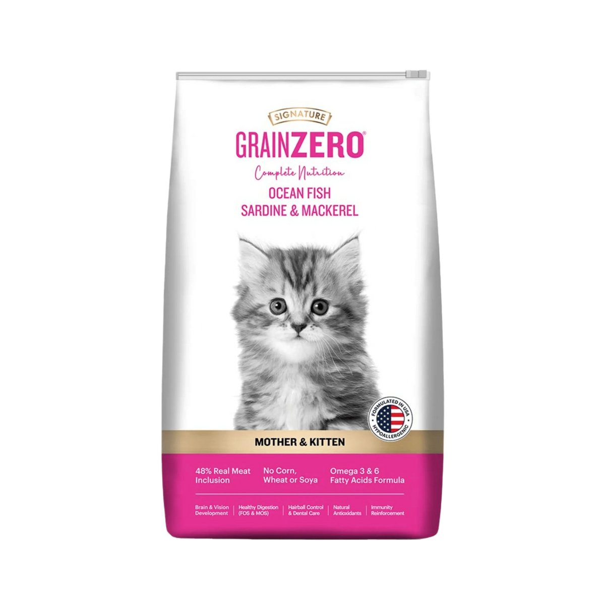 Signature Kitten Dry Cat Food, 1.2kg - Animeal