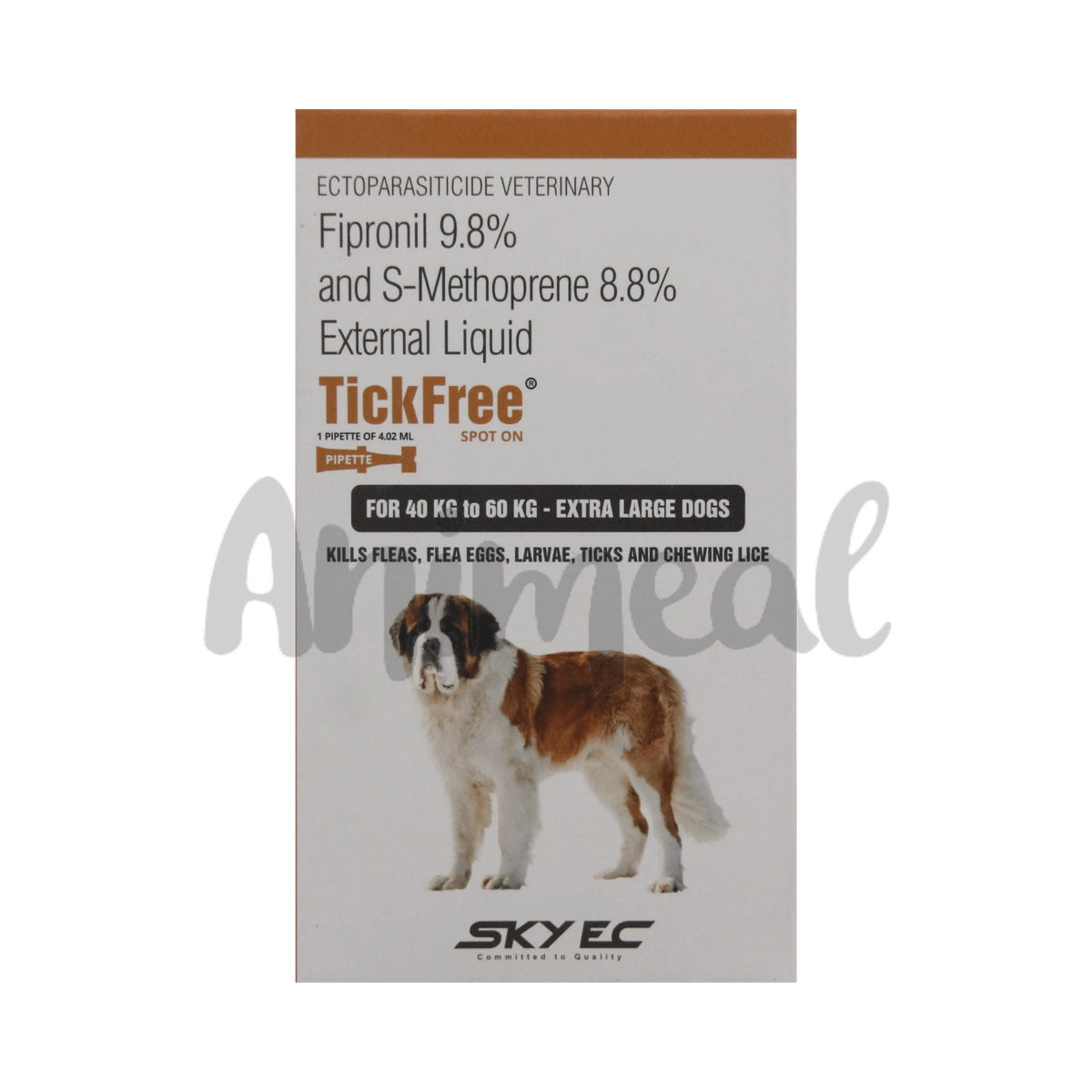 TICKFREE SPOT -ON 40 TO 60KG - Animeal