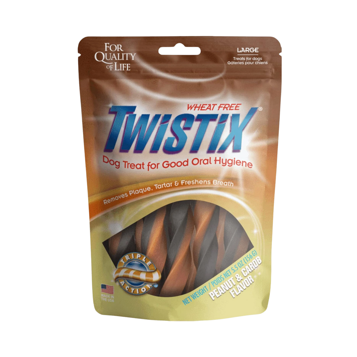 TWISTIX PEANUT AND CAROB (L) - Animeal