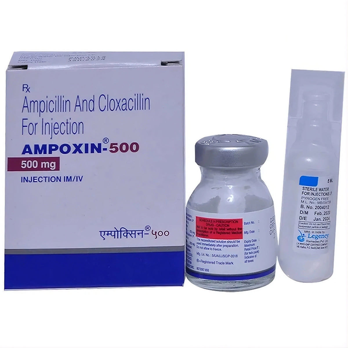 Torrent Ampoxin Injection 500mg for Dogs and Cats, 5ml - Animeal