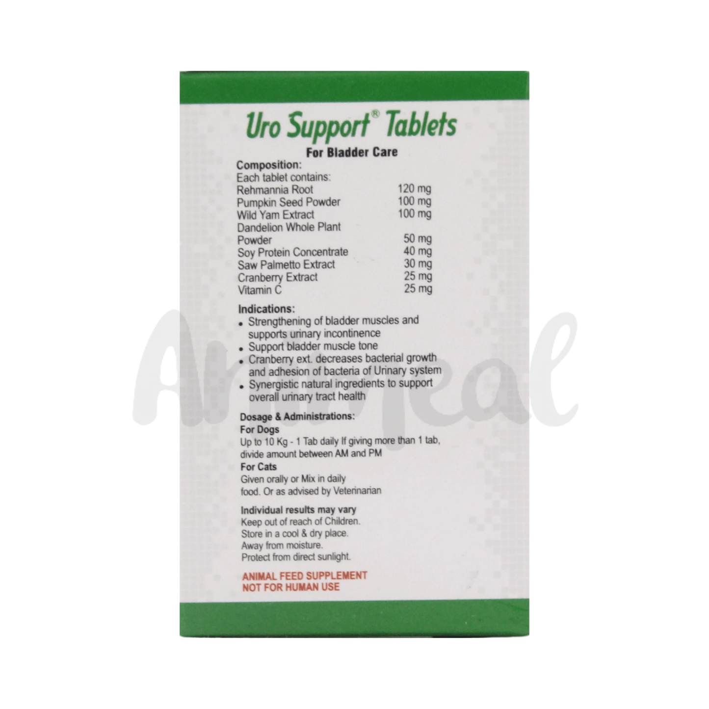 URO SUPPORT TABLET - Animeal