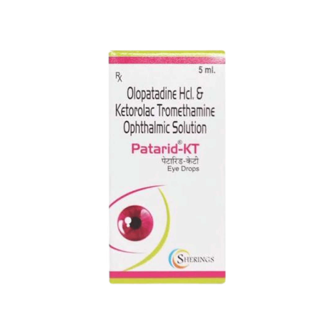 Sherings Patarid-KT Eye Drops for Dogs and Cats, 5ml