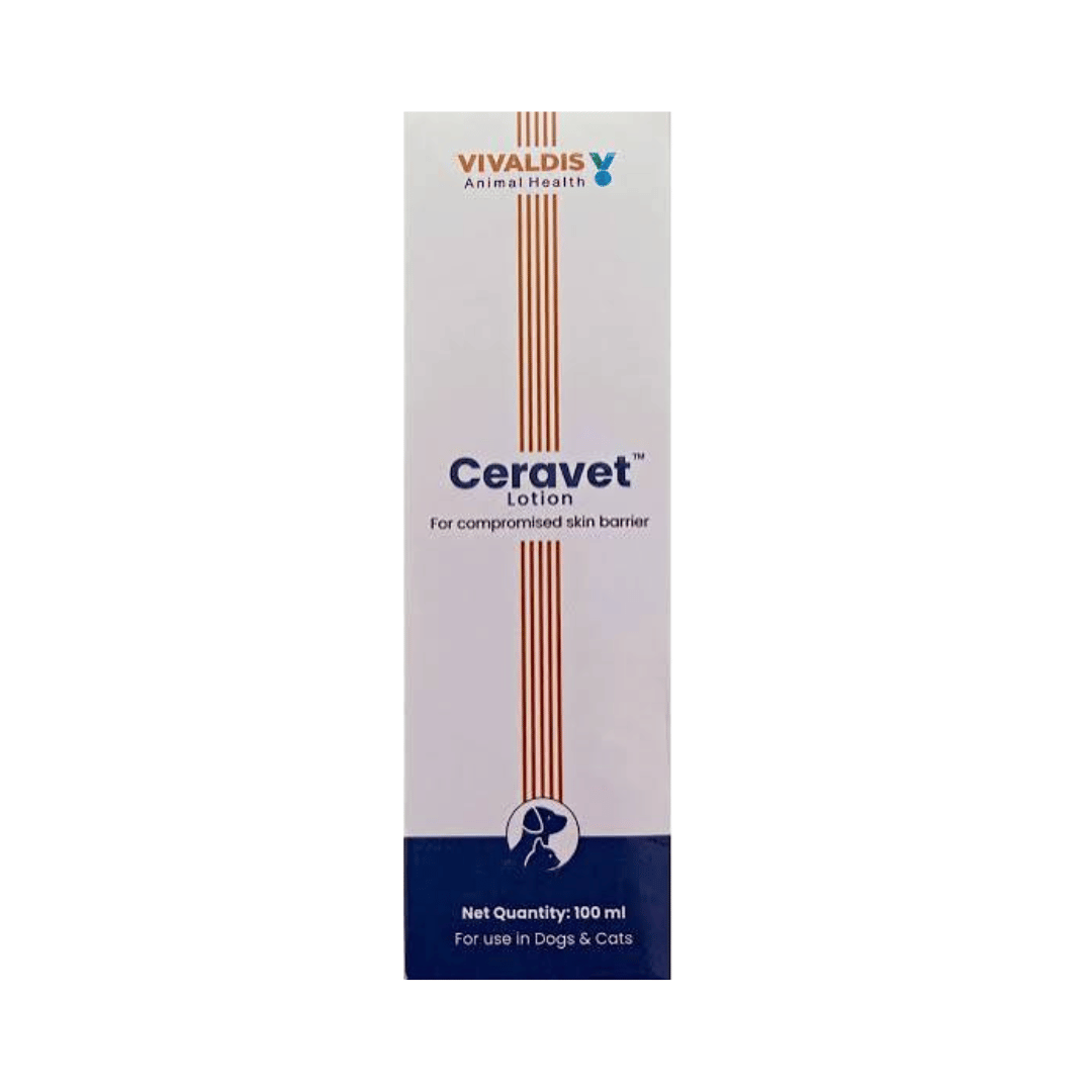 Vivaldis Ceravet Lotion for Dogs and Cats, 100ml