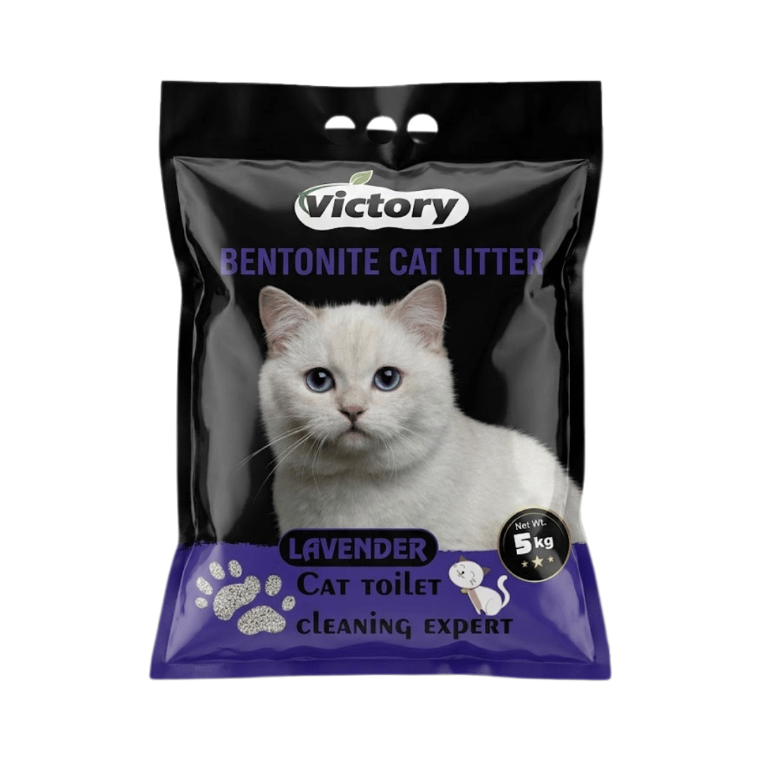 Victory Lavender Clumping Cat Litter, 5kg