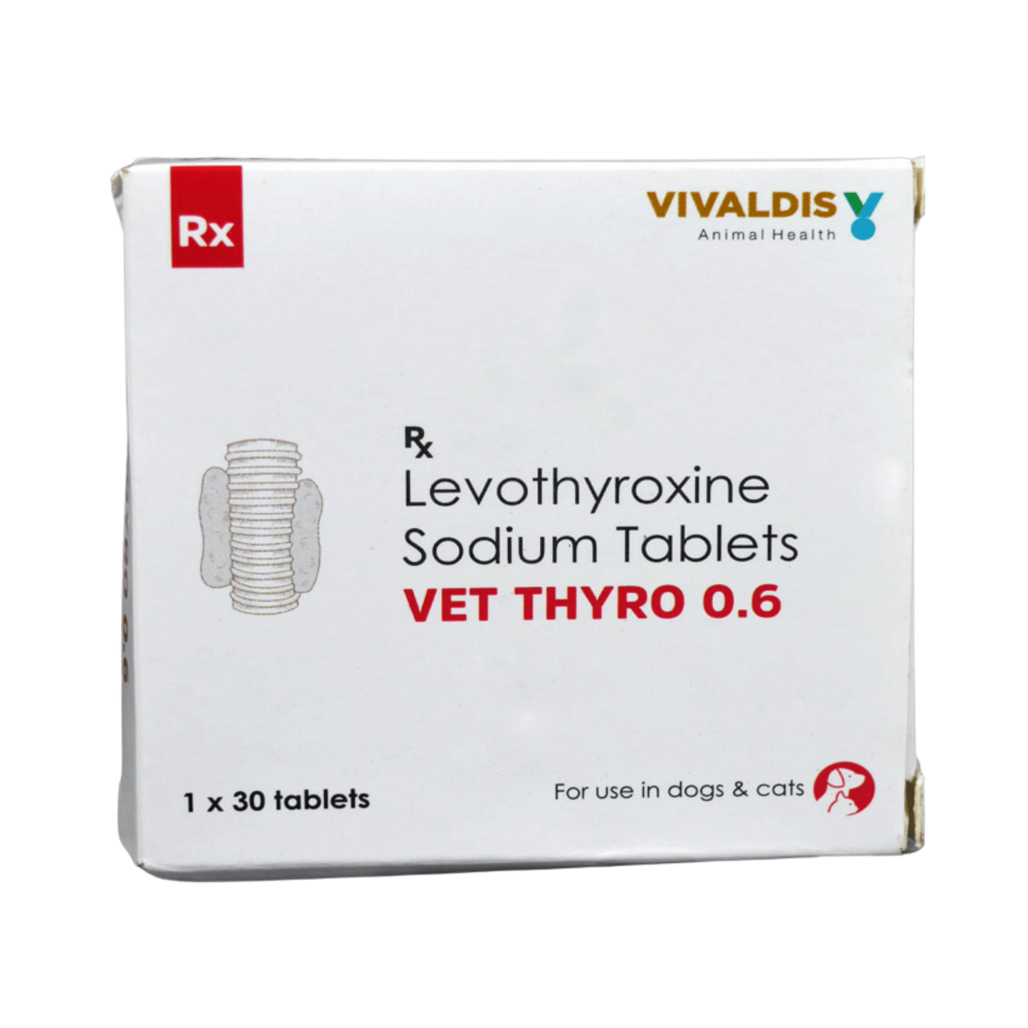 VET THYRO 0.6TAB 30TAB - Animeal