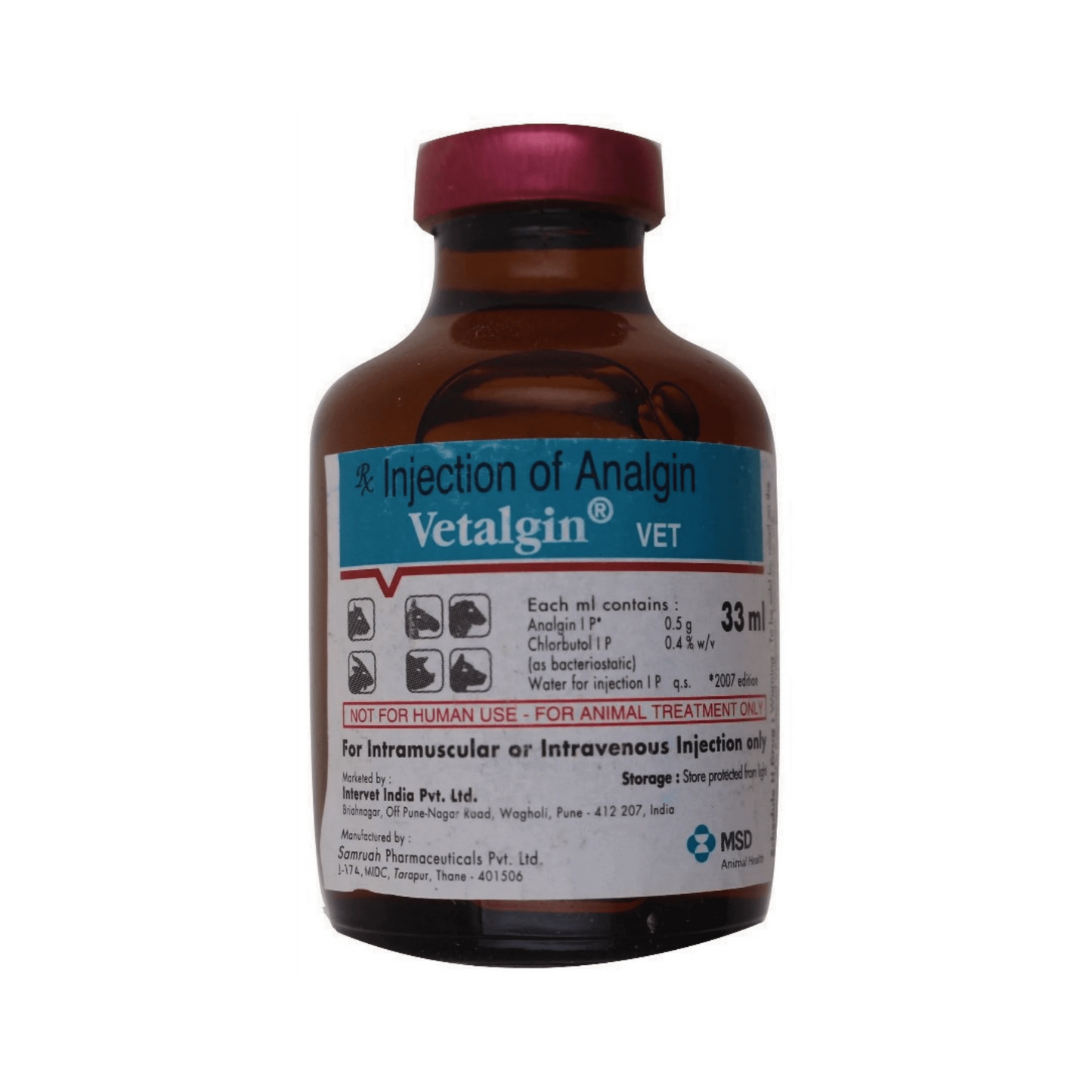 VETALGIN VET INJ - Animeal