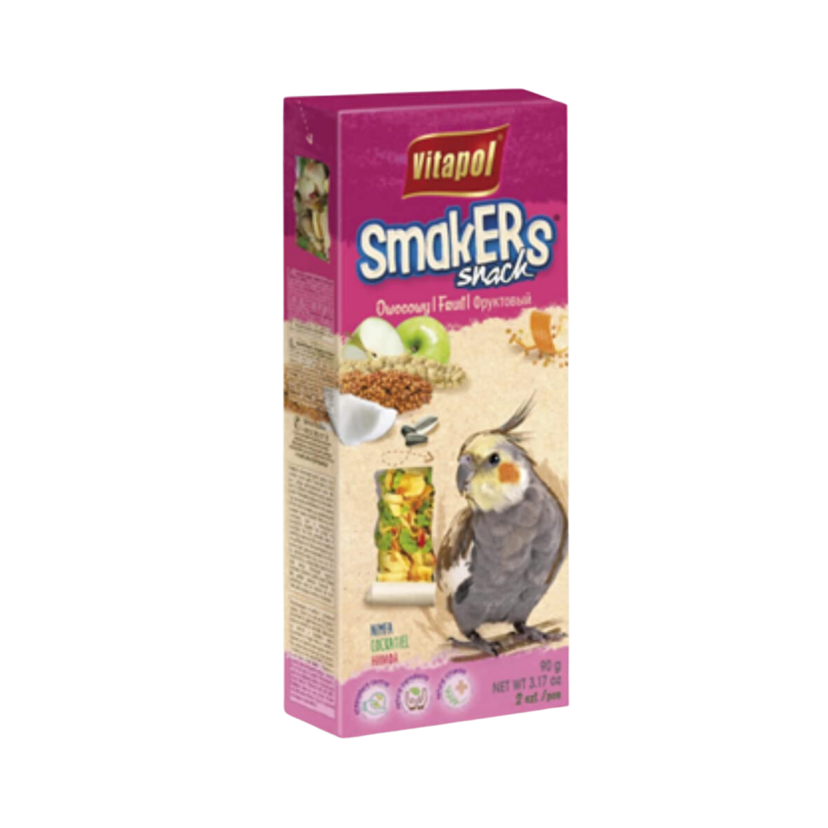 VITAPOL FRUIT SMAKERS FOR COCKATIEL - Animeal