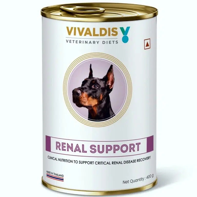 VIVALDIS RENAL DOG CAN [400 GM] - Upto 15% Off - Animeal