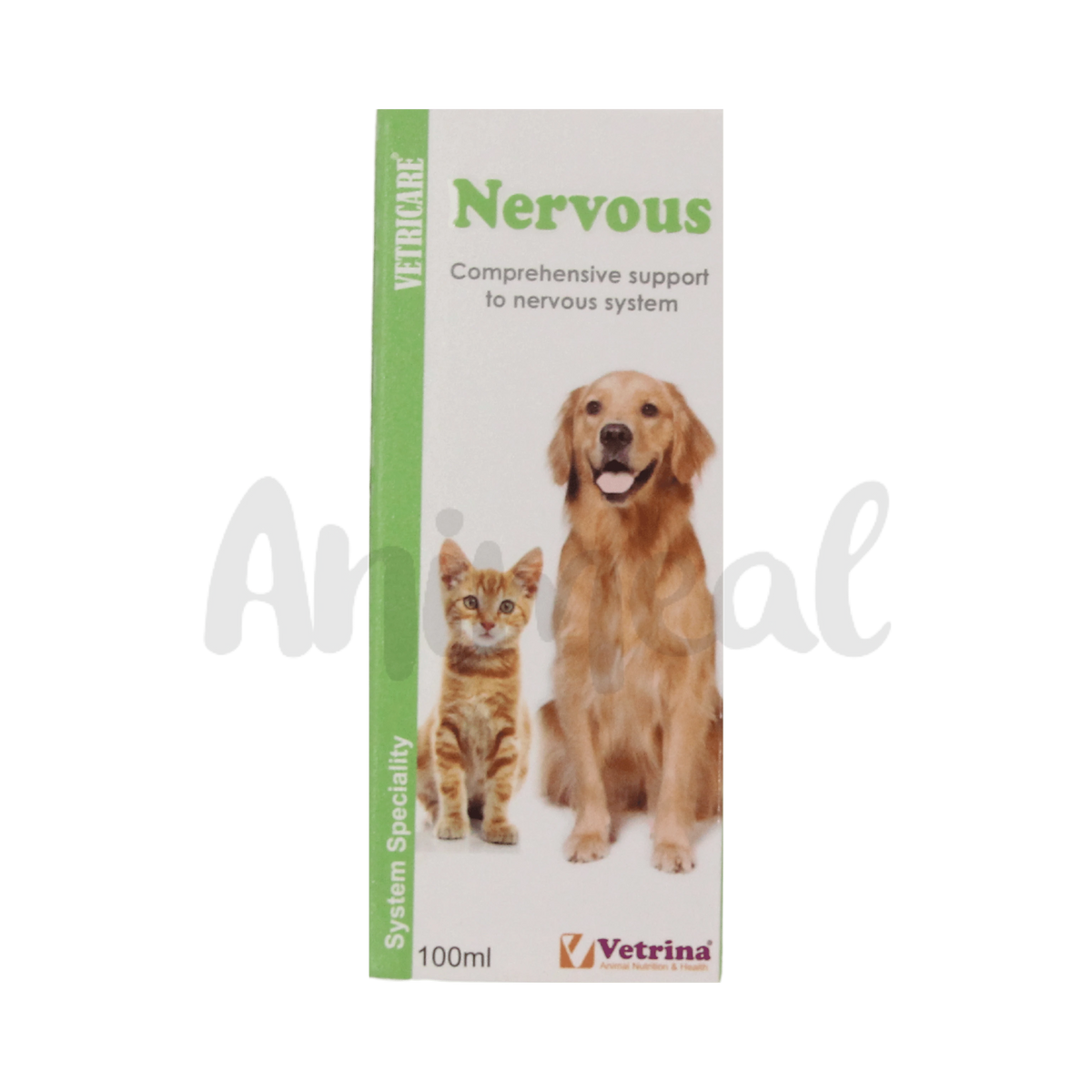 Vetricare-Nervous Syrup for Dogs, 100ml - Animeal