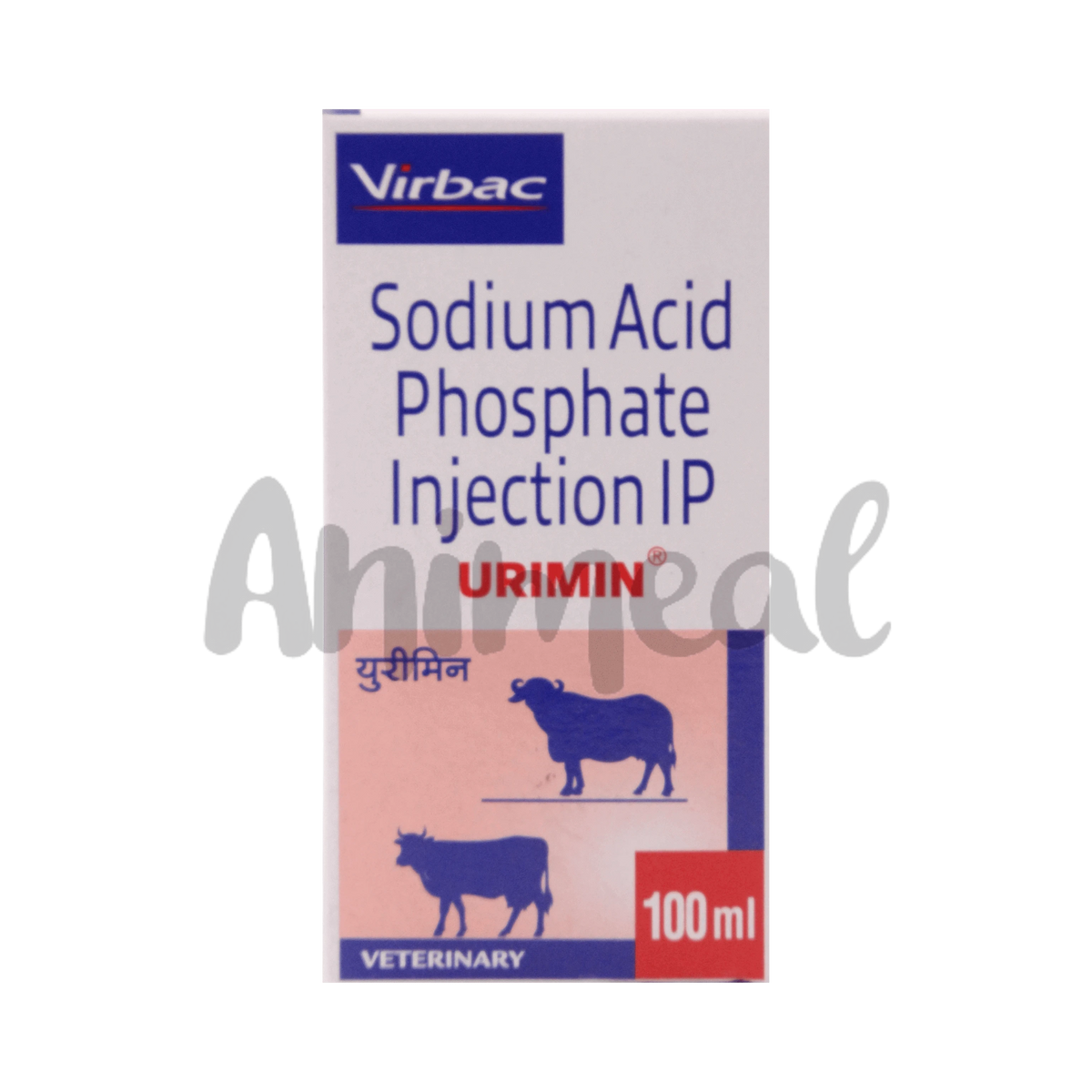 Virbac Urimin Injection for Farm Animals, 100ml - Animeal