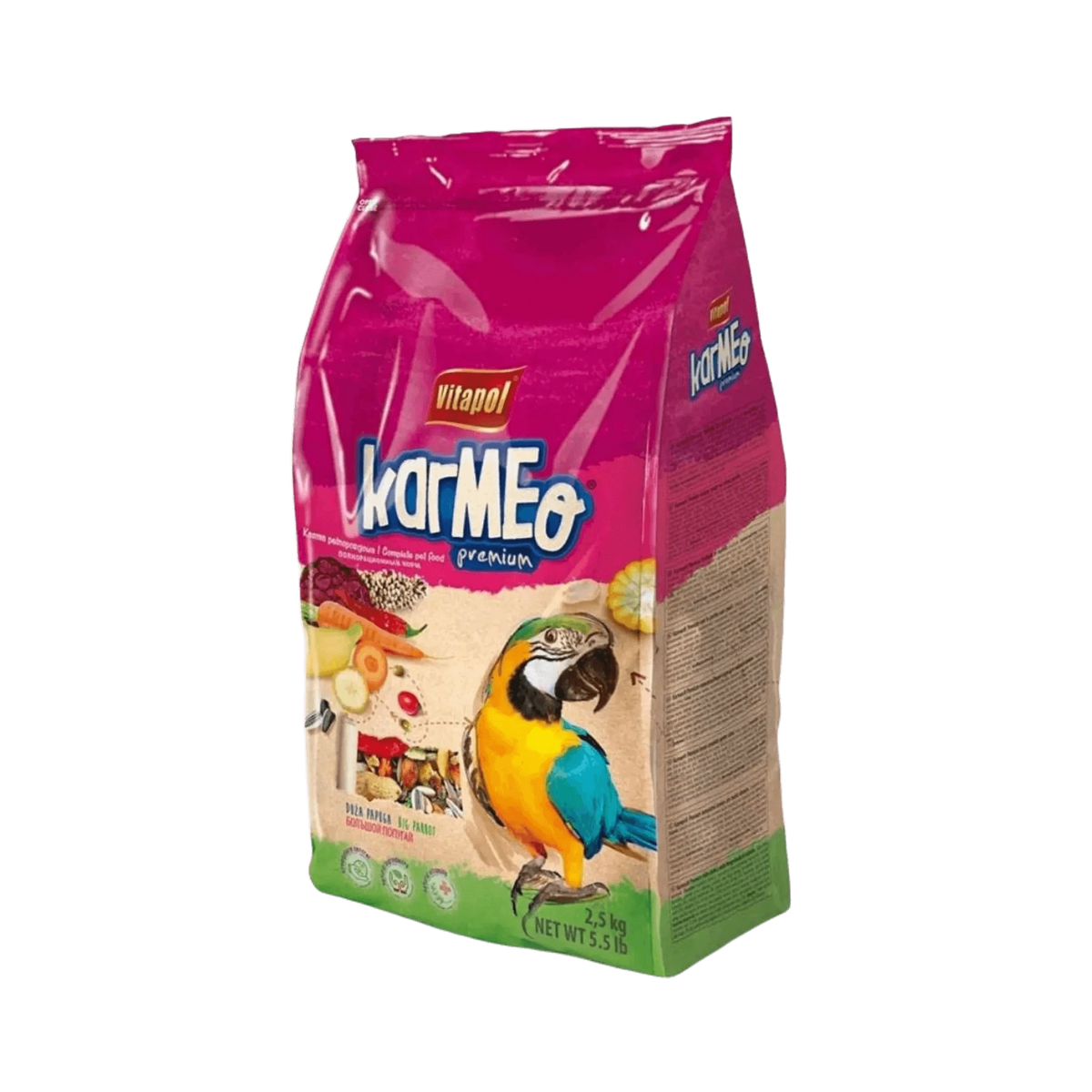 Vitapol Big Parrot Food for Parrots, 900g - Animeal