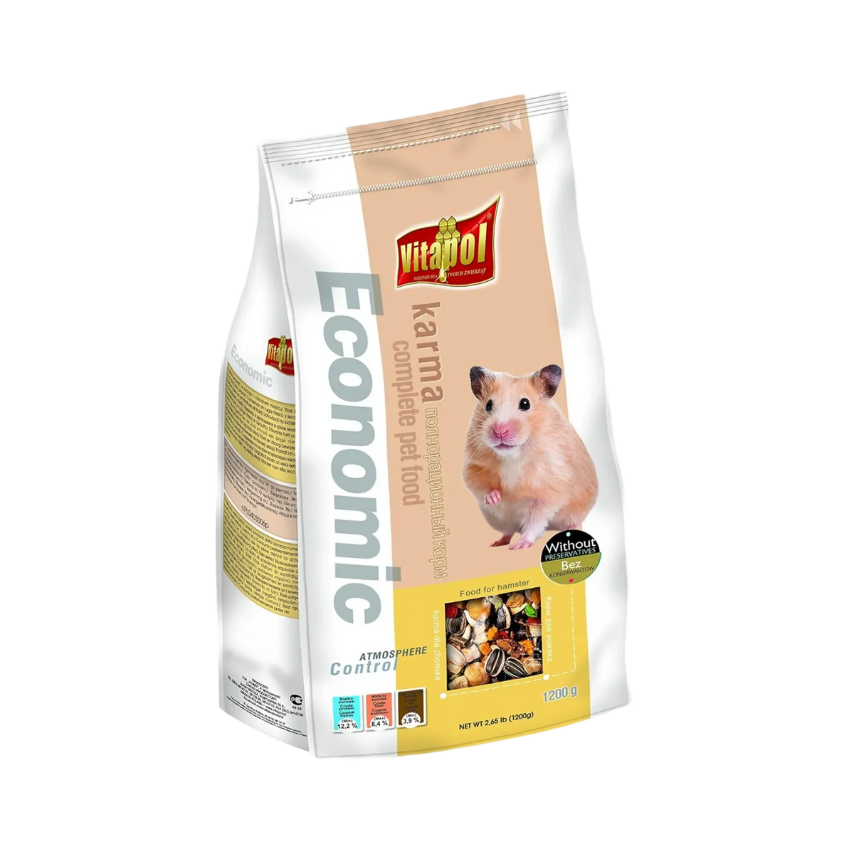 Vitapol Eco Hamster Food for Hamsters, 400g - Animeal