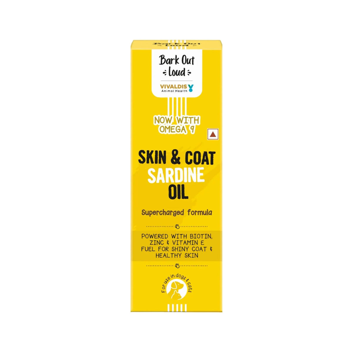 Vivaldis Skin and Coat Sardine Oil for Dogs and Cats, 200ml - Animeal
