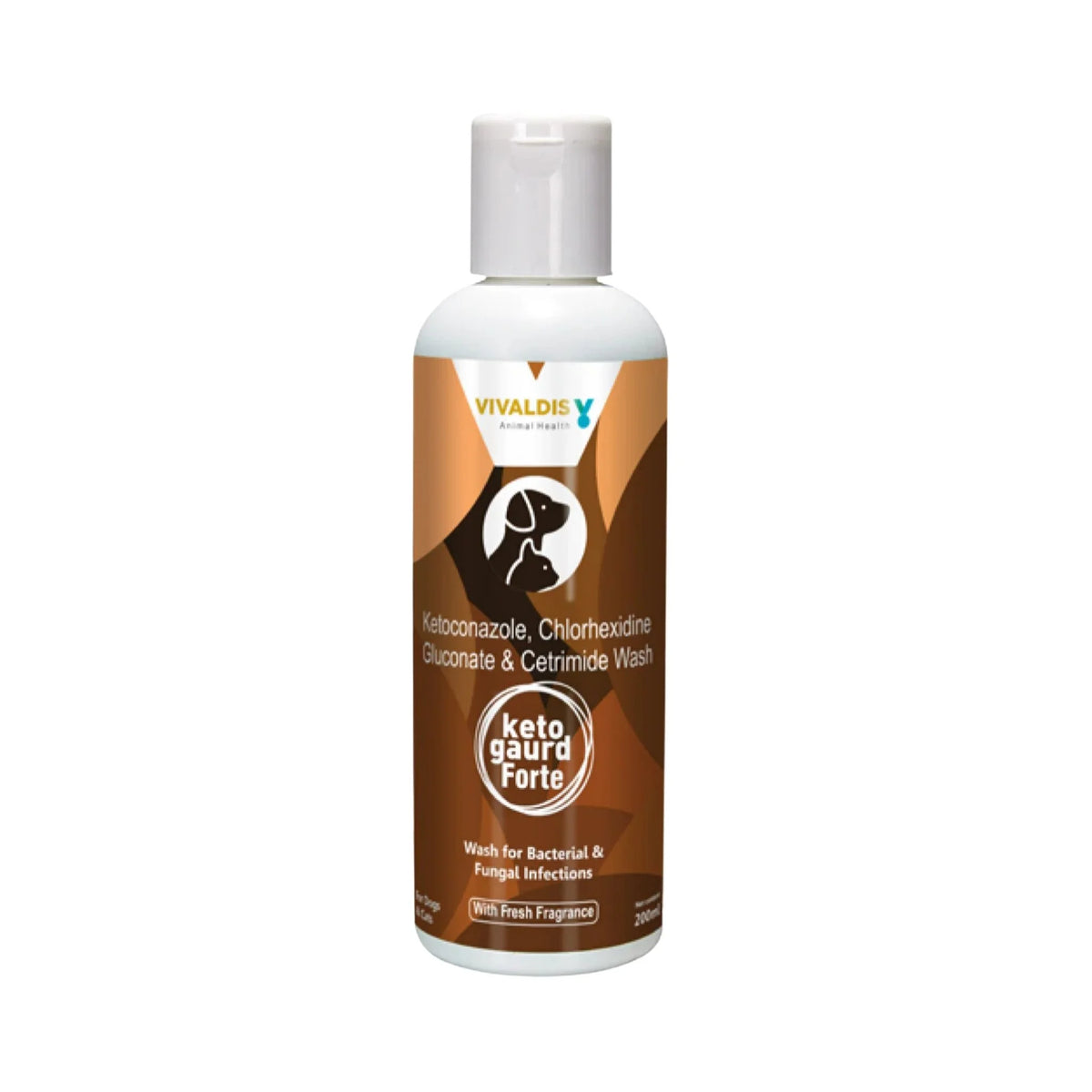 Vivaldis Viv Keto Forte Medicated Shampoo for Dogs & Cats 200ml - Animeal