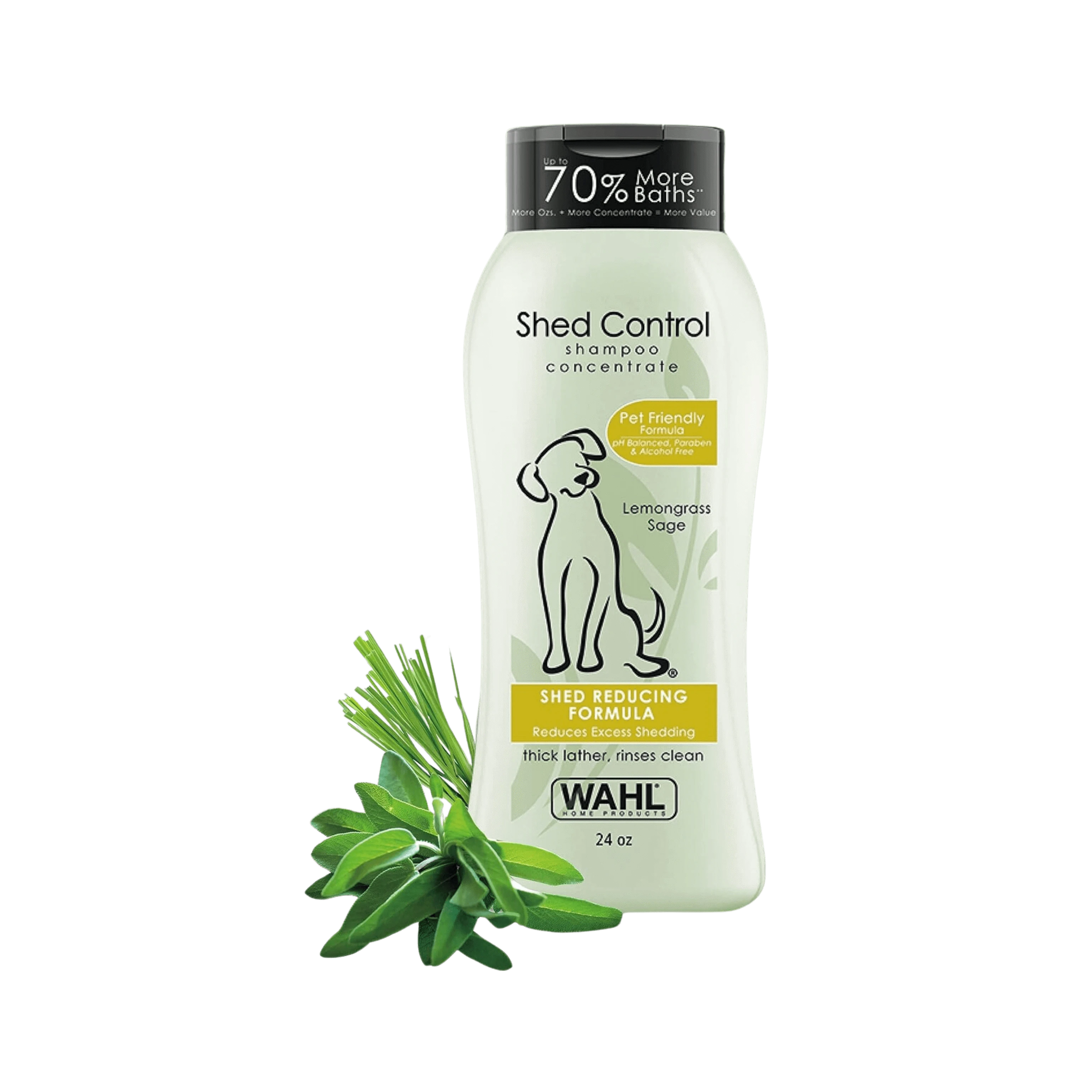 Shed Control Deshedding Dog Shampoo HUFT Shed Control Natural