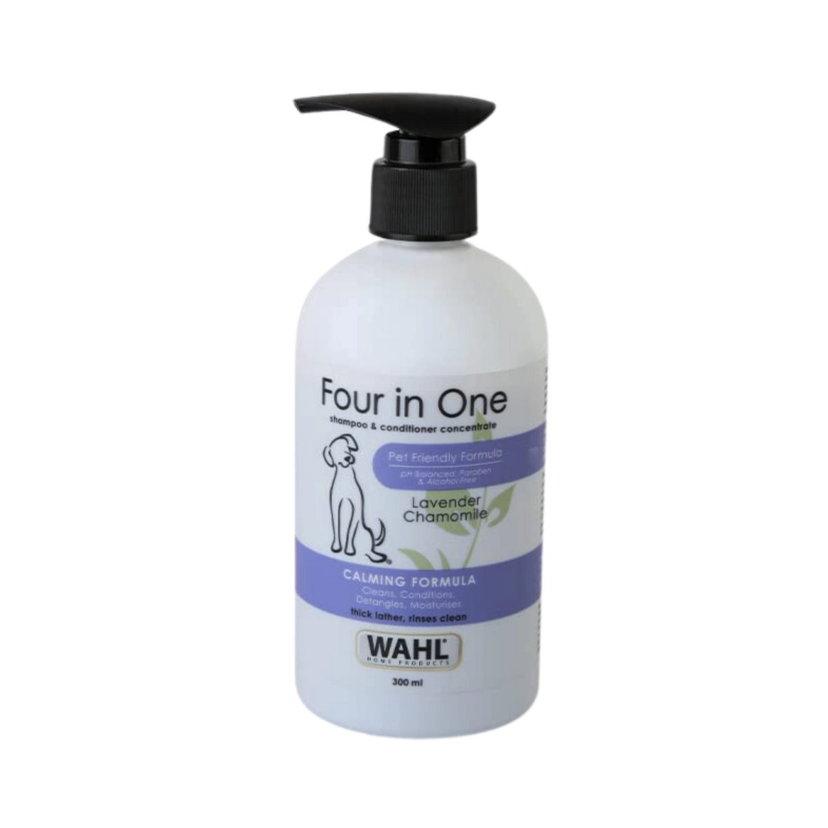 Wahl 4-in-1 Lavender Chamomile Dog Shampoo 300ml - Animeal