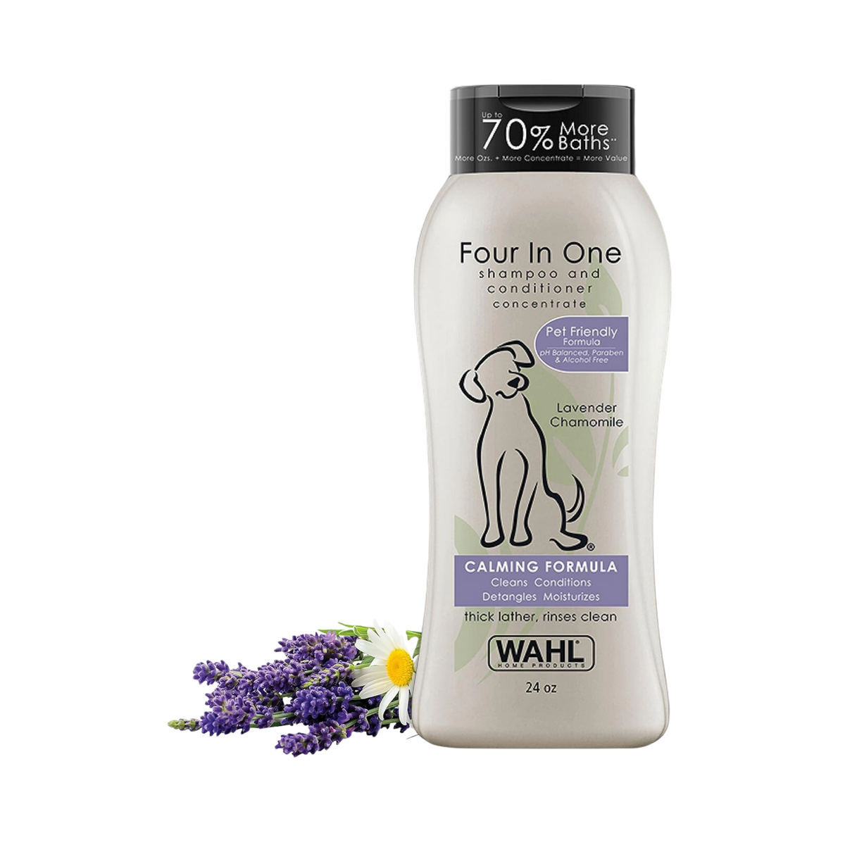 Wahl 4-in-1 Lavender Chamomile Dog Shampoo 710ml - Animeal