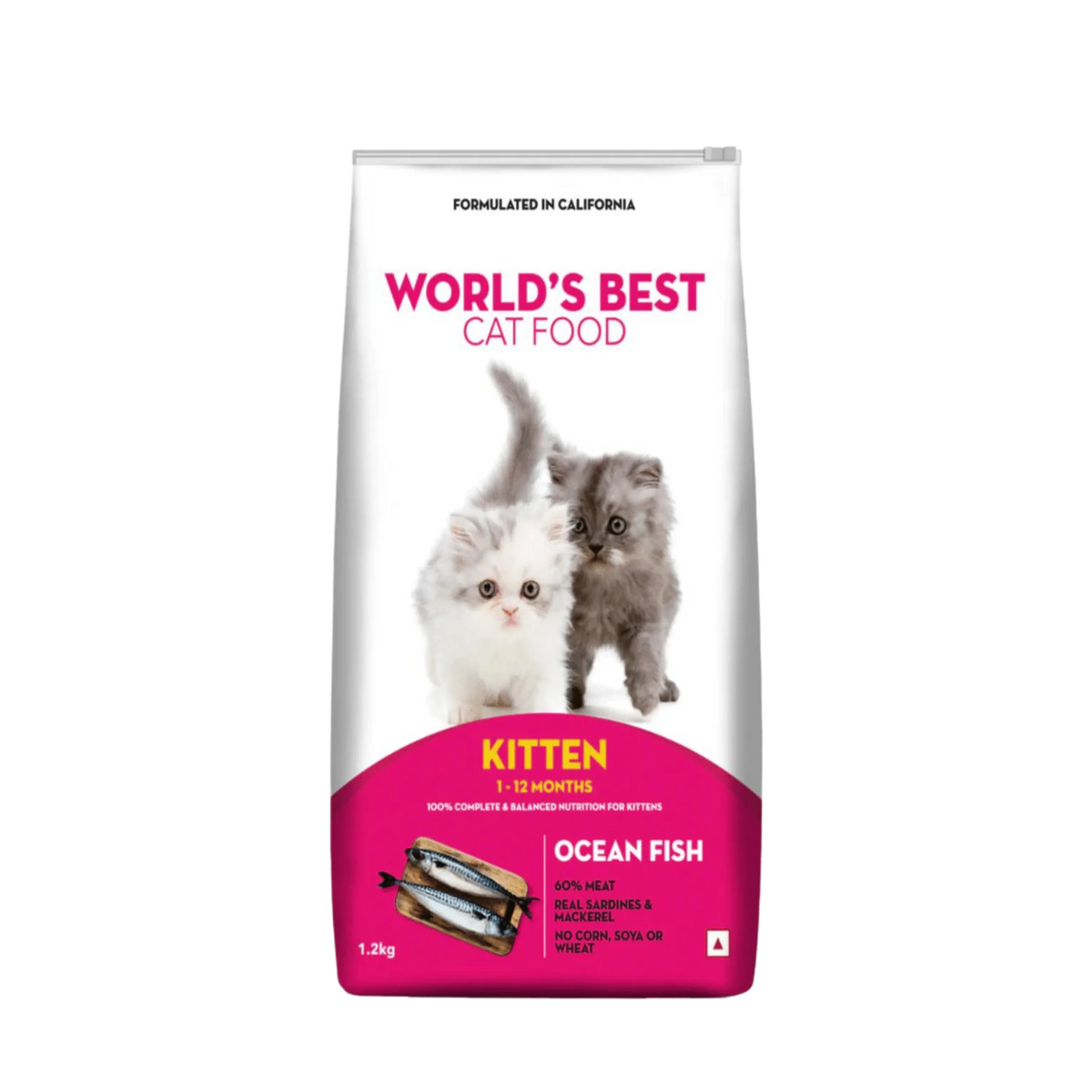 World's Best Kitten Dry Cat Food, 7kg - Animeal