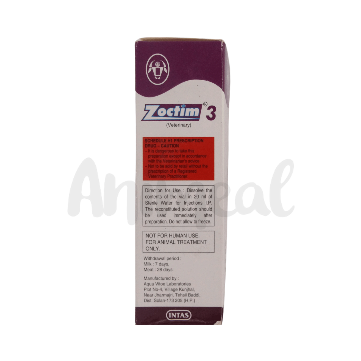 ZOCTIM INJ - Animeal