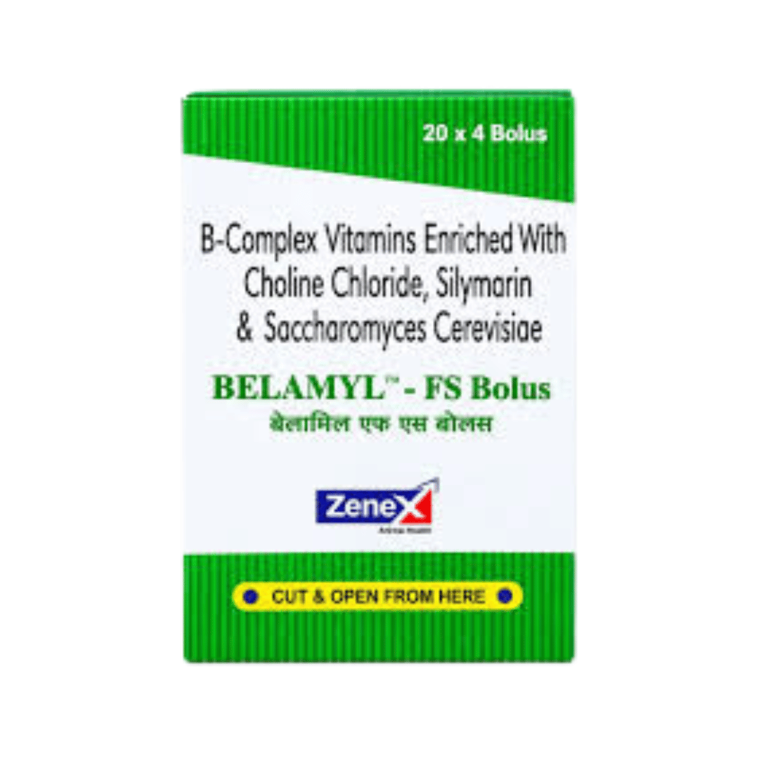 Zenex Belamyl FS Bolus for Cattle, 4 Boluses