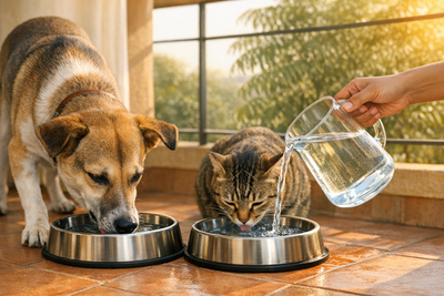 Summer Hydration Tips for Dogs and Cats