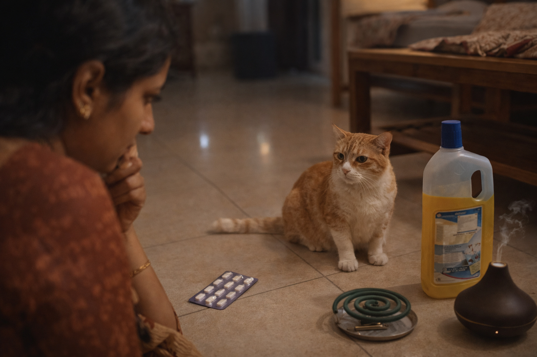 Your Home Might Be Making Your Cat Sick — The Liver Toxins Hiding in Every Indian Household
