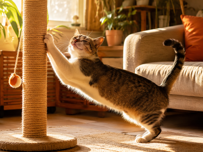 Common Cat Behaviour Problems in India: Scratching, Aggression, and Hiding