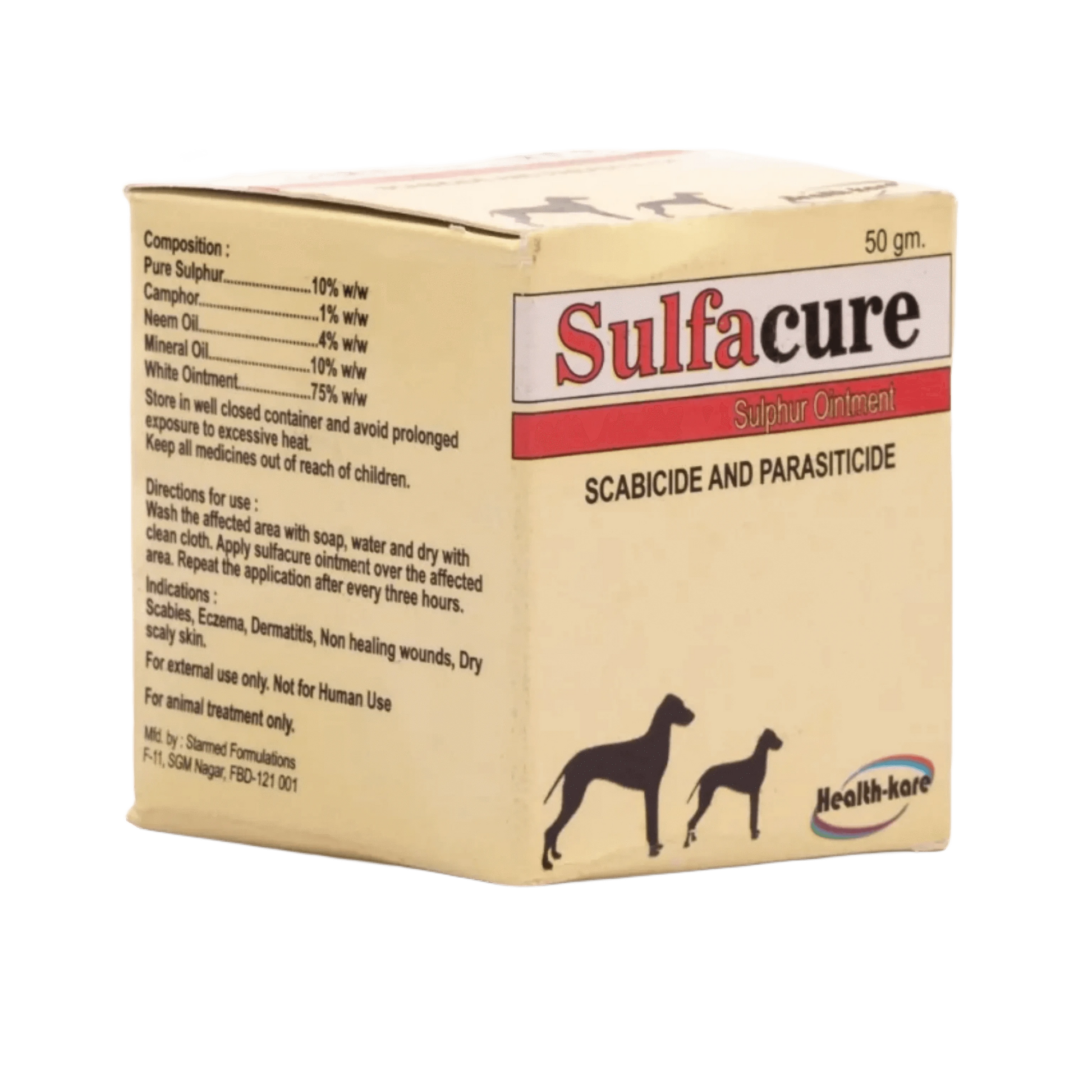 SULFACURE OINTMENT 50GM